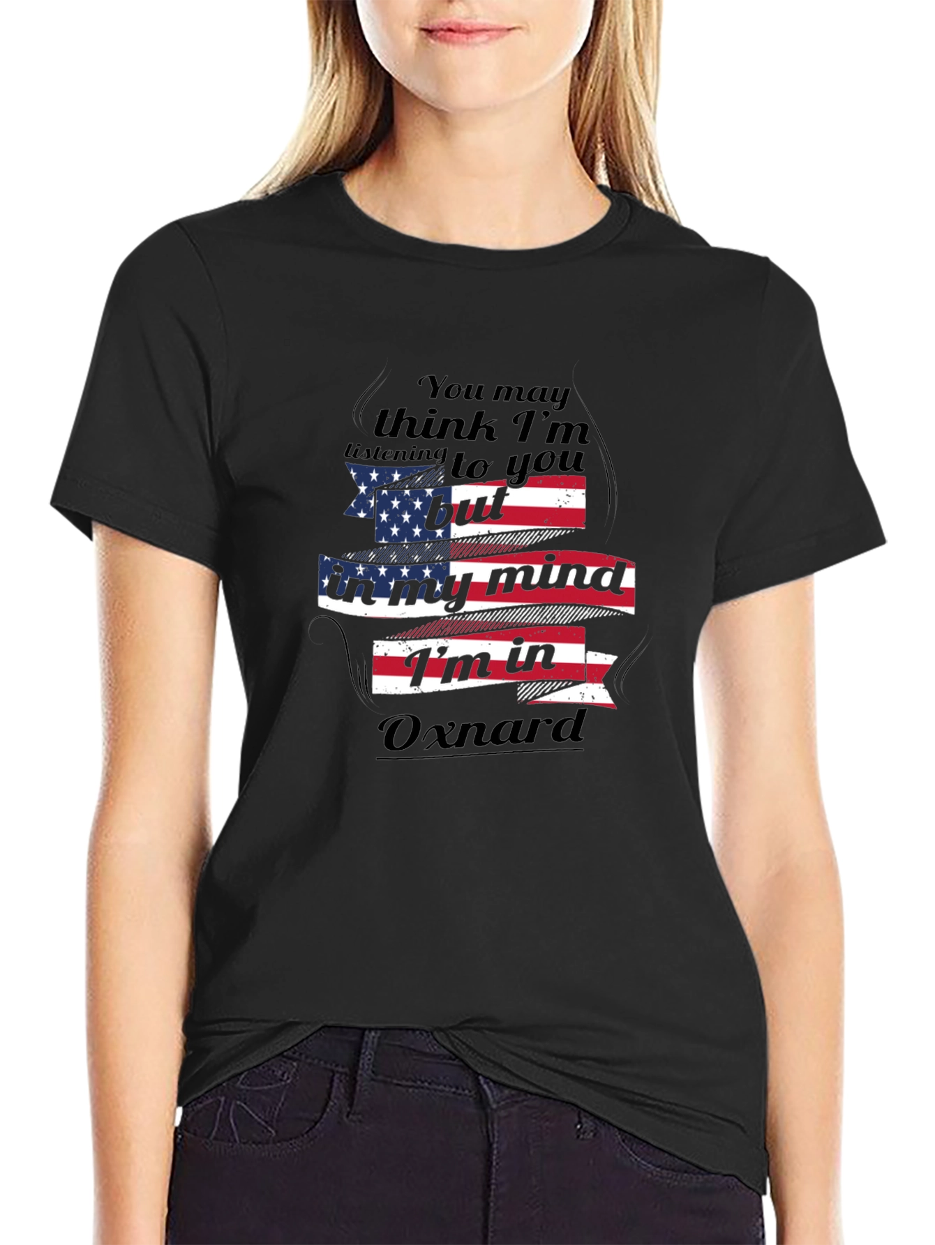 Oxnard Mind T-Shirt - Patriotic Design