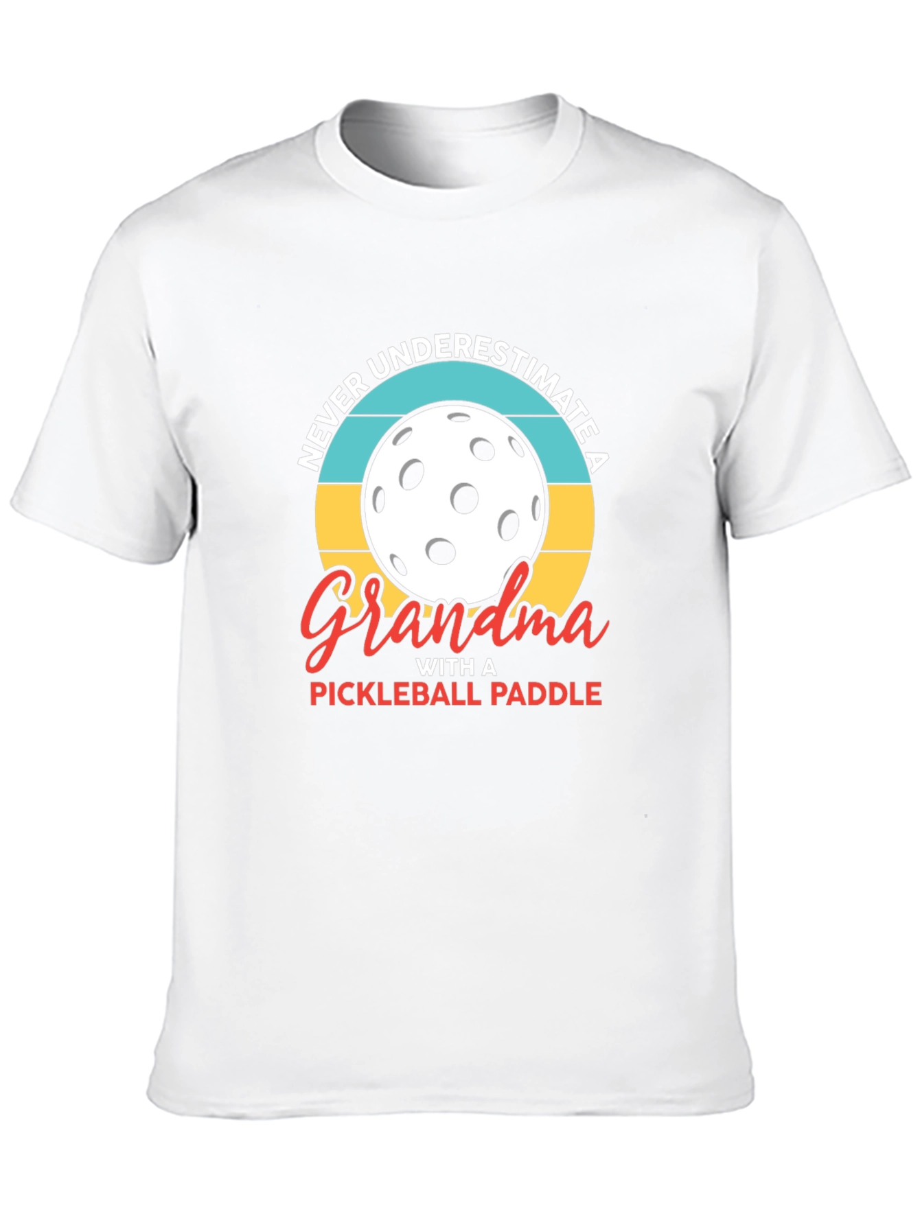 Pickleball Grandma T-Shirt - Sporty Graphic Tee