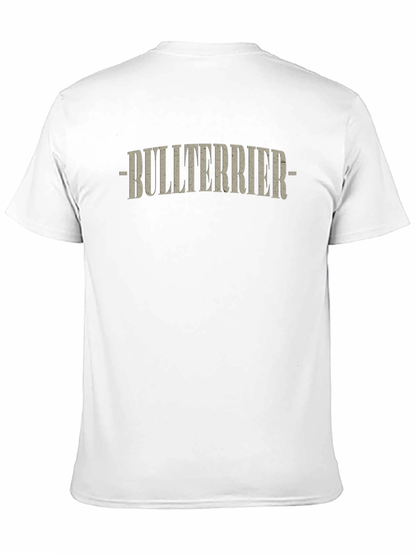 Bullterrier Graphic T-Shirt - Black Crew Neck Tee