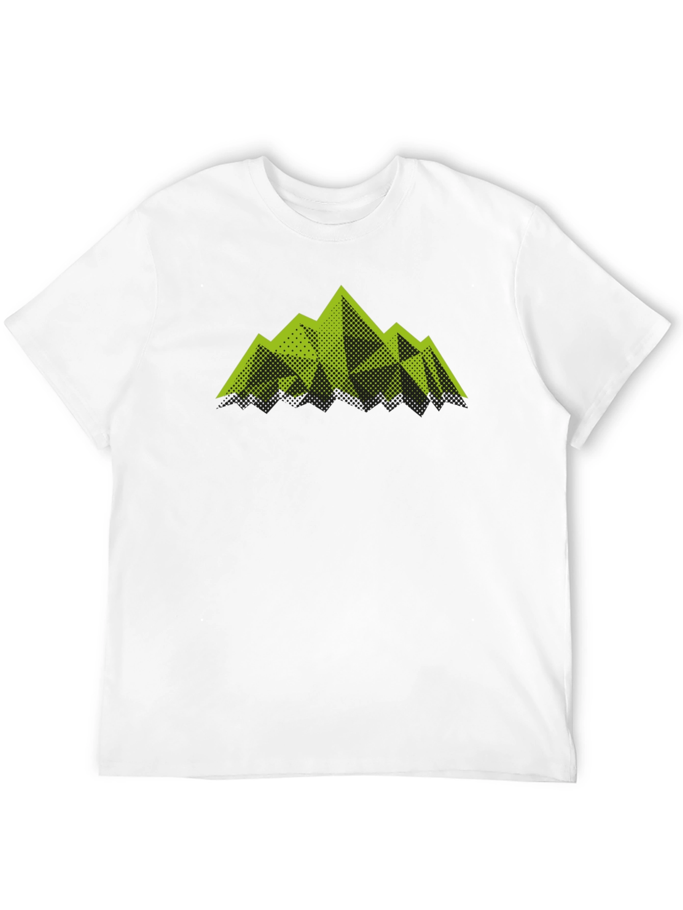 Mountain Graphic Mens Black T-Shirt