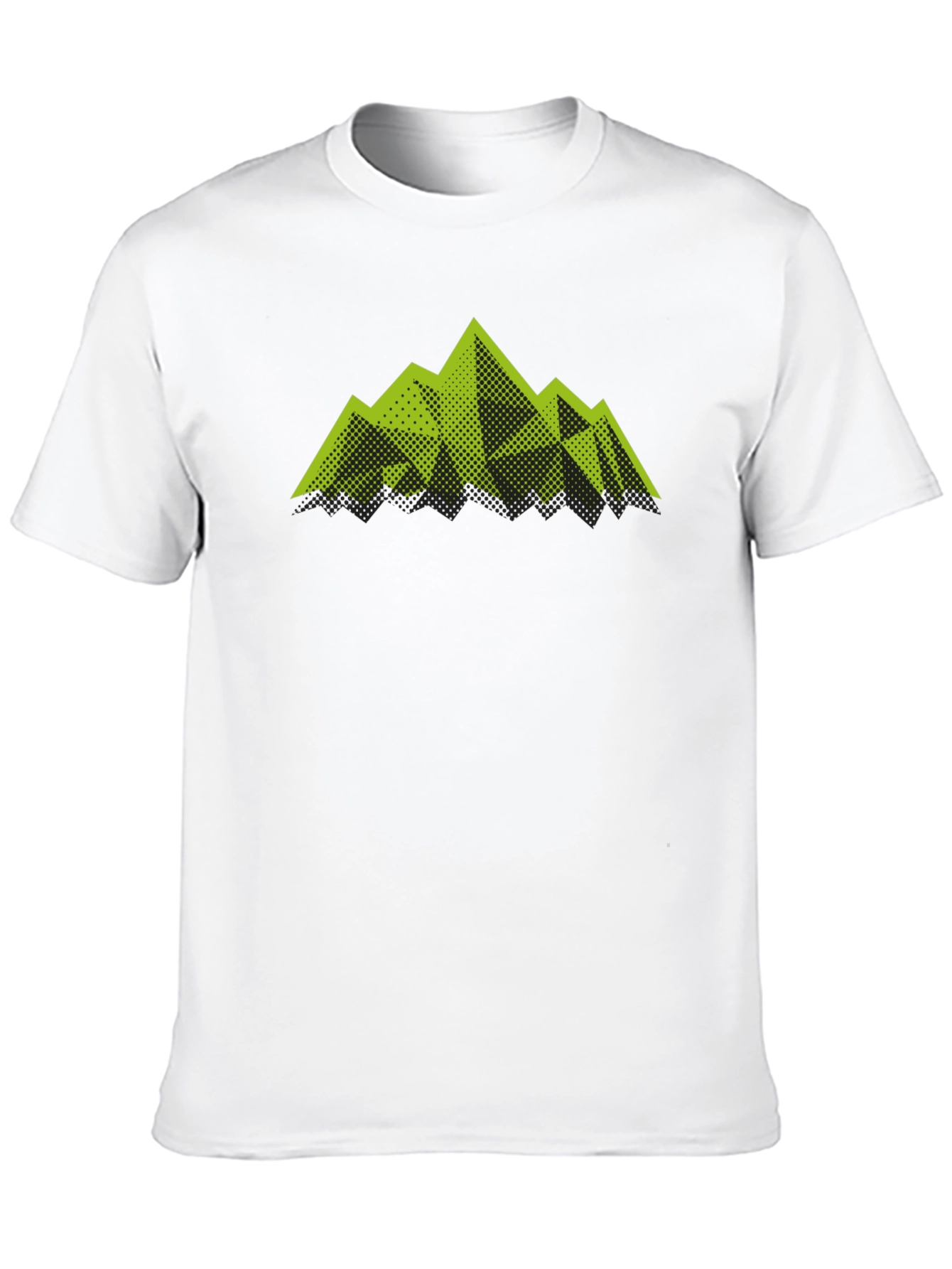 Mountain Graphic Mens Black T-Shirt