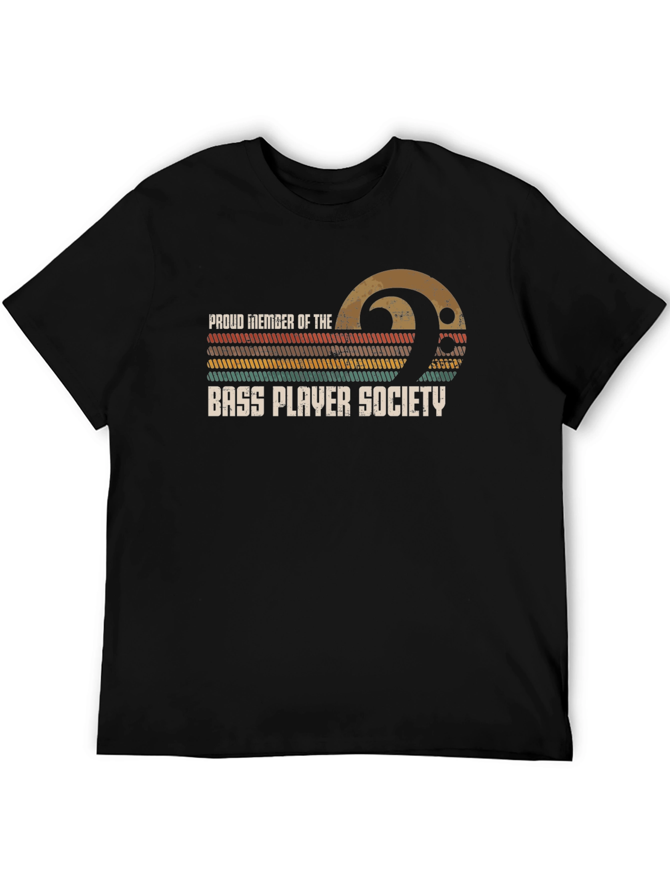 Bass Player Society Graphic T-Shirt