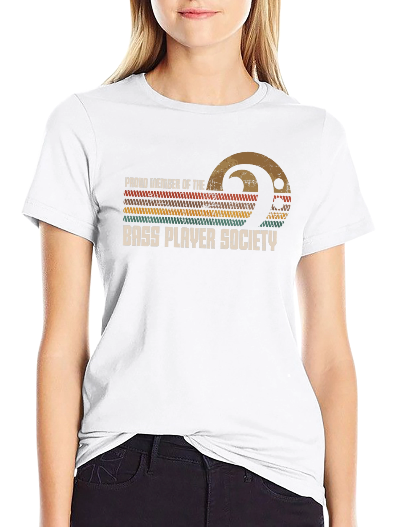 Bass Player Society Graphic T-Shirt