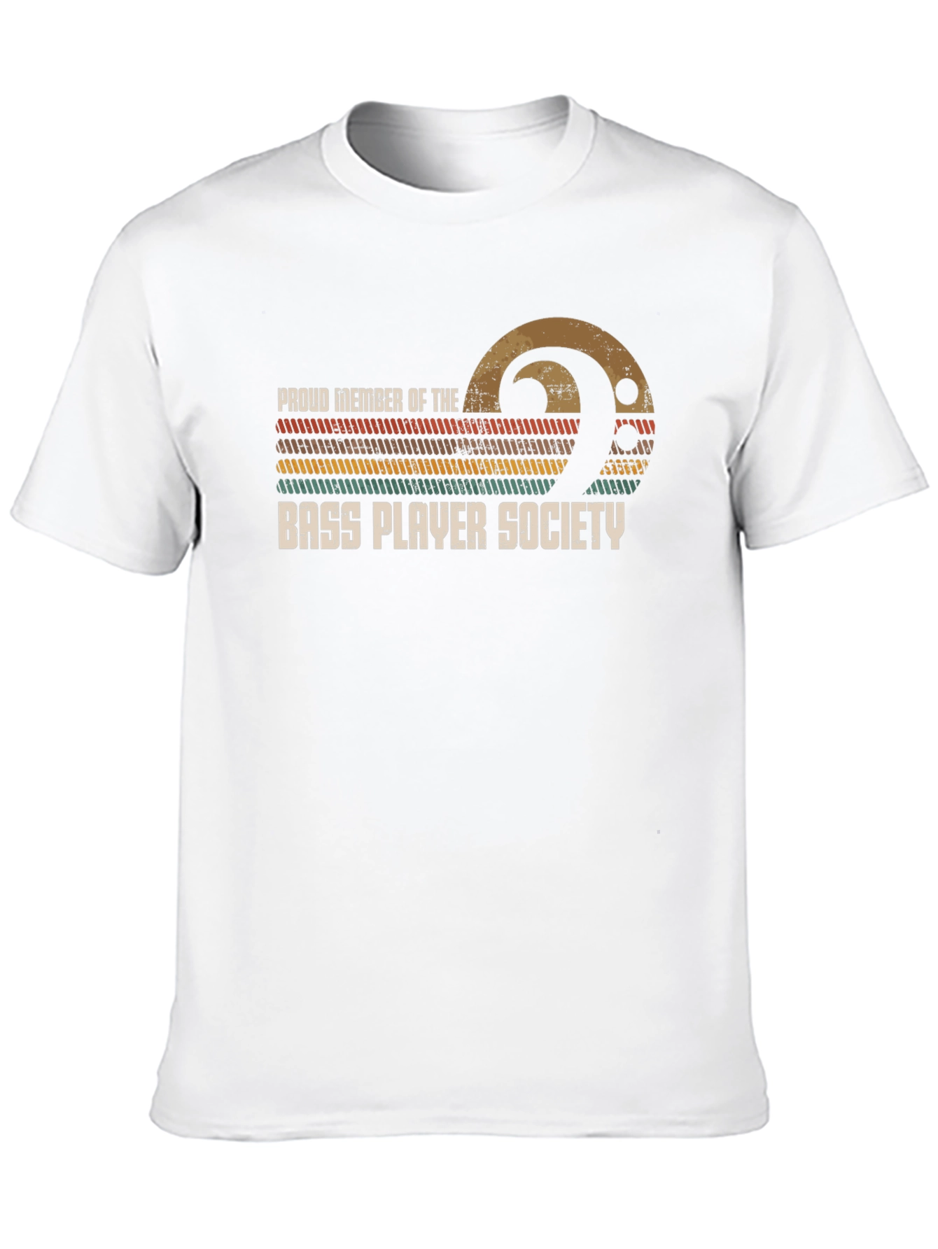Bass Player Society Graphic T-Shirt