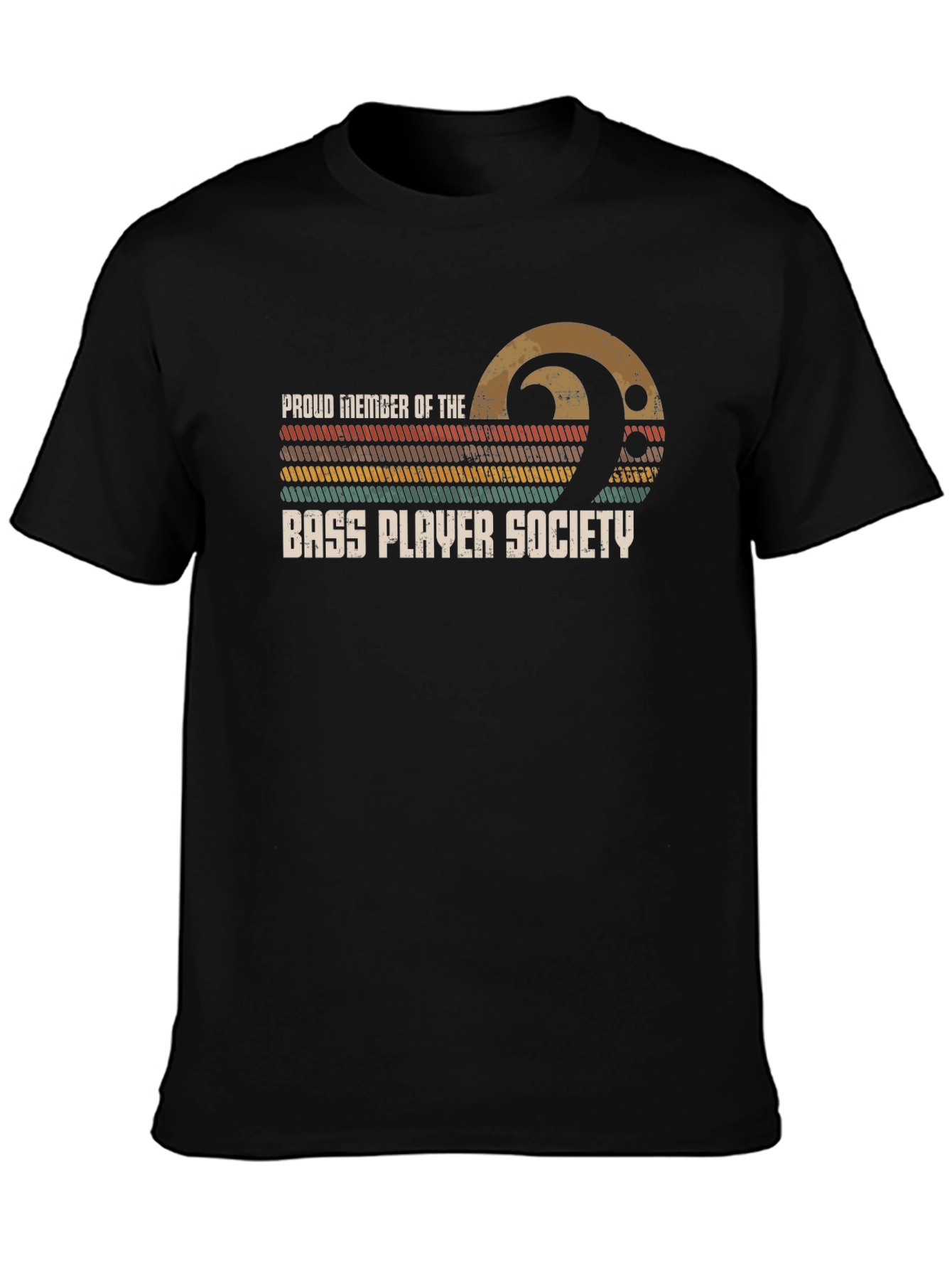 Bass Player Society Graphic T-Shirt