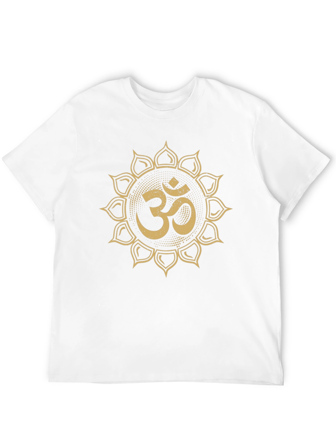 Om Symbol Mandala Graphic T-Shirt - Stylish Yoga Tee