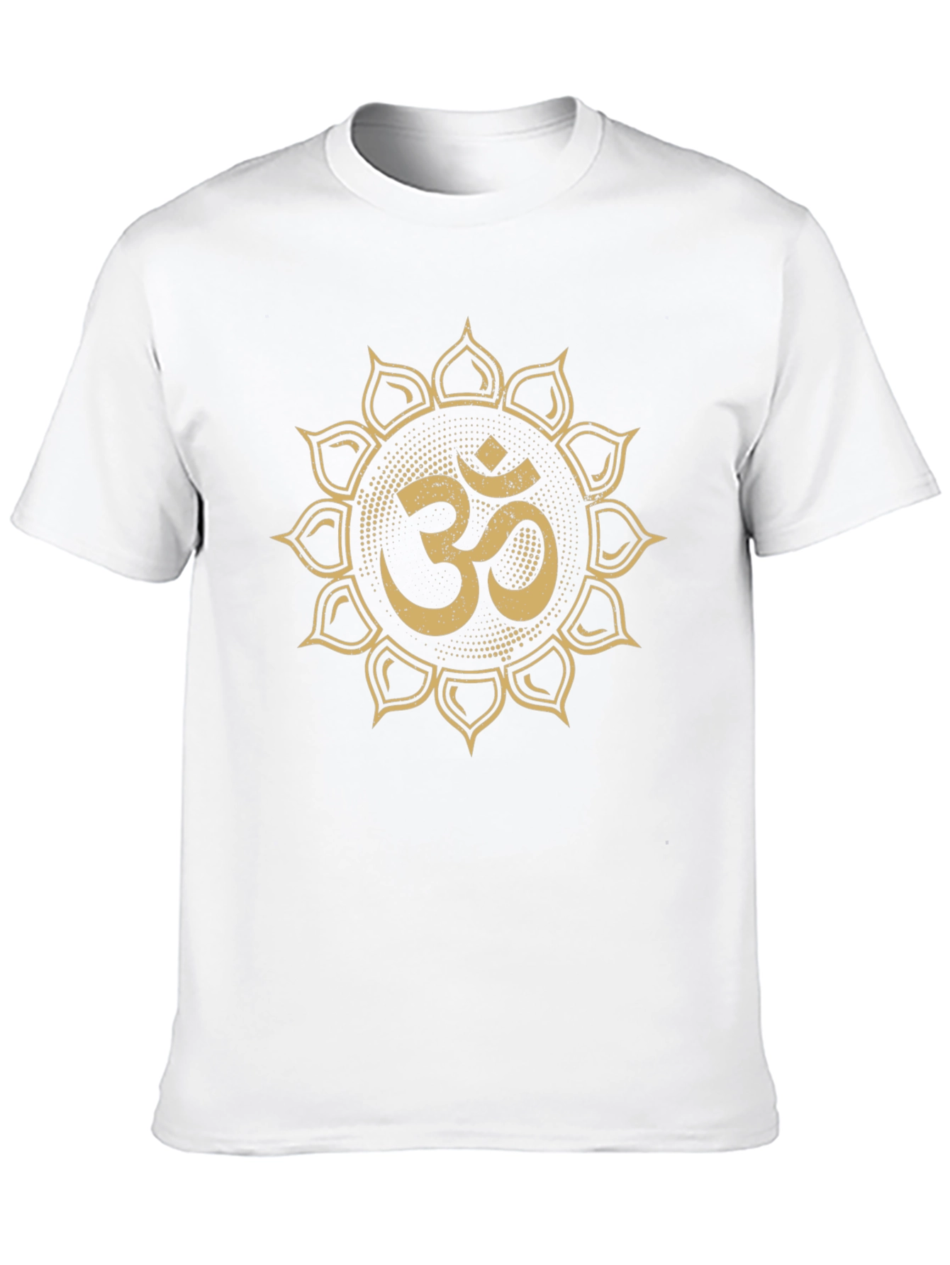 Om Symbol Mandala Graphic T-Shirt - Stylish Yoga Tee