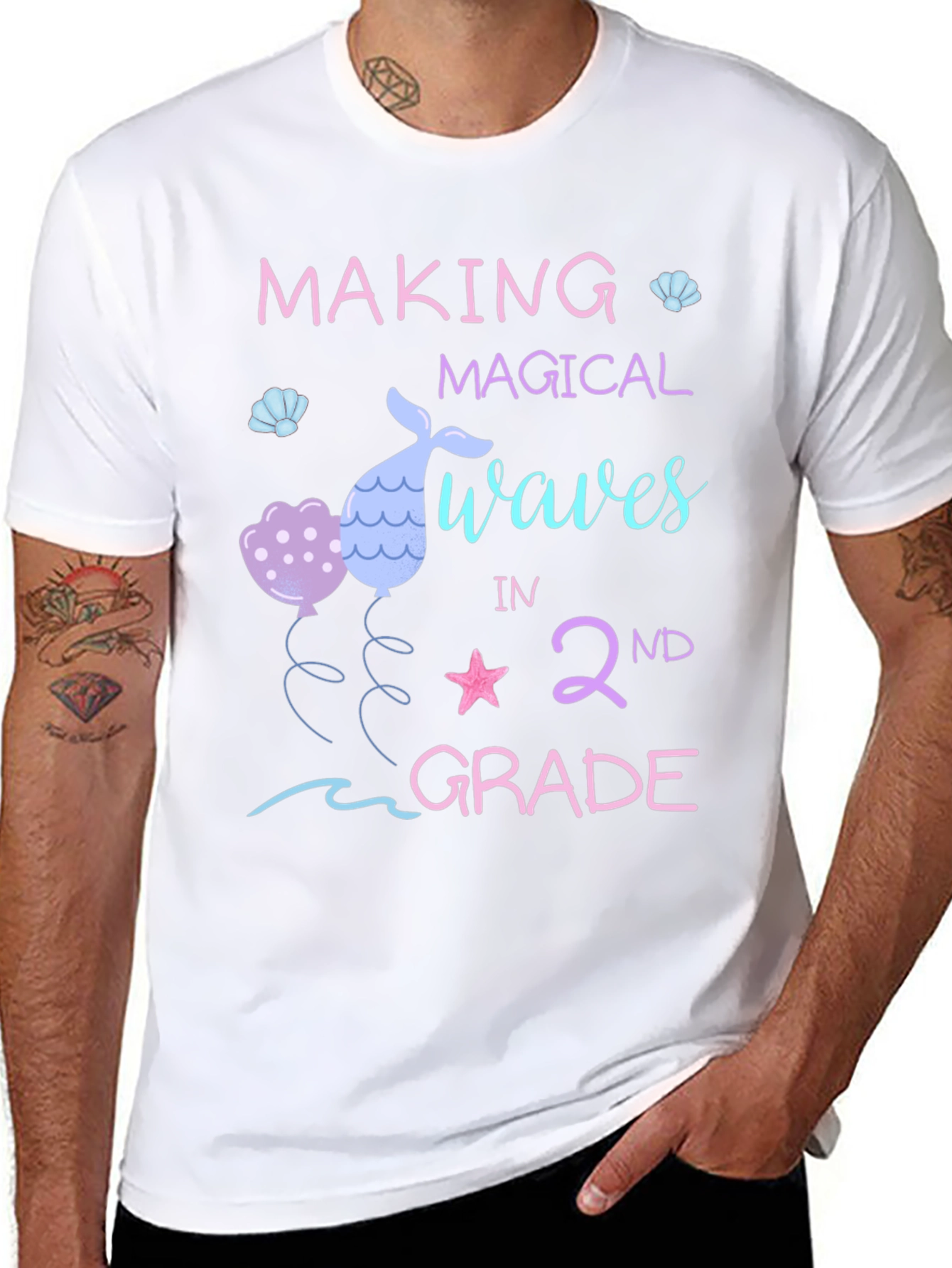 Magical Waves 2nd Grade T-Shirt