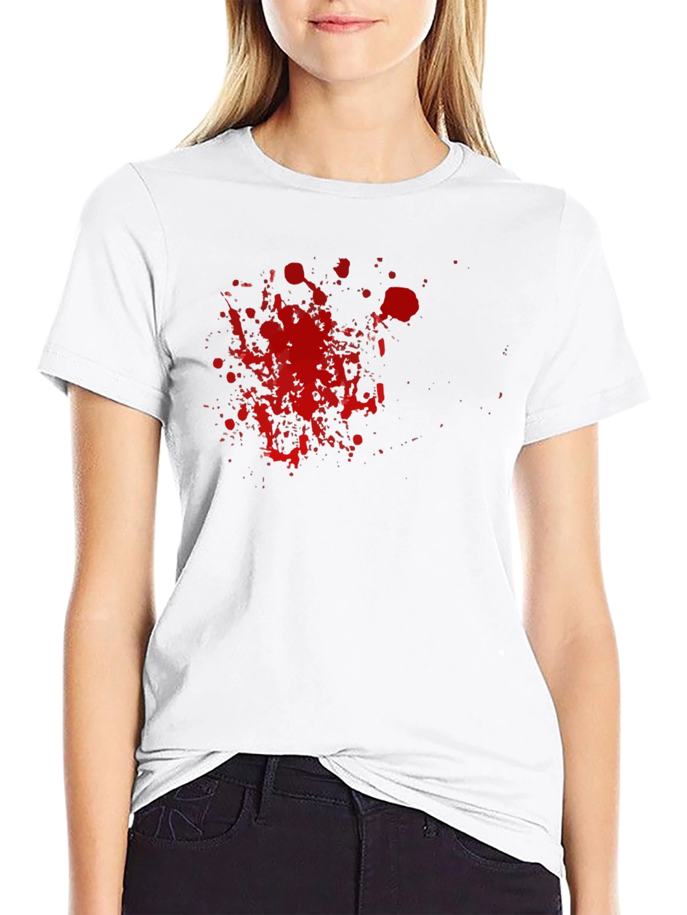 Spatter Print Tee