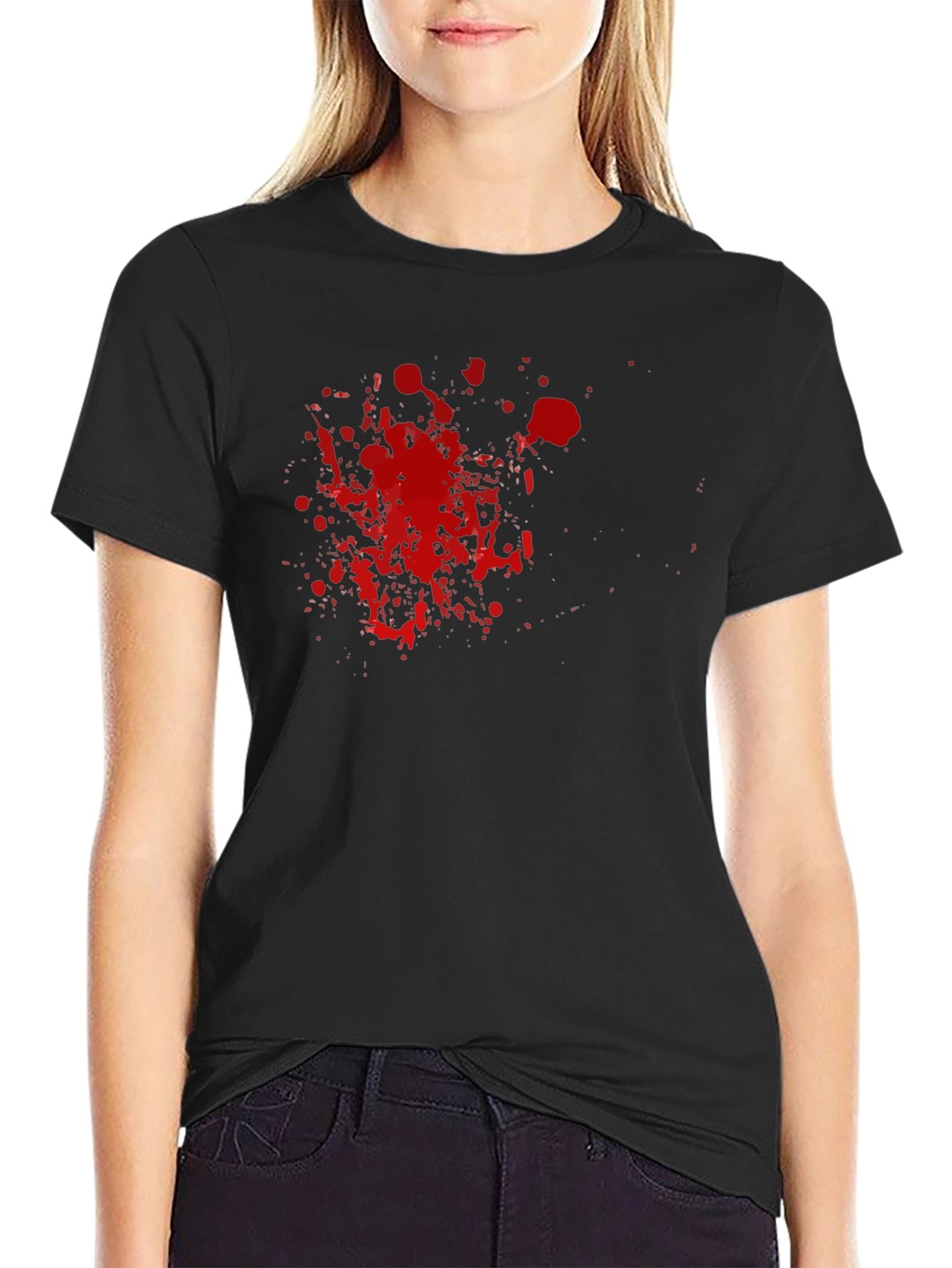 Spatter Print Tee