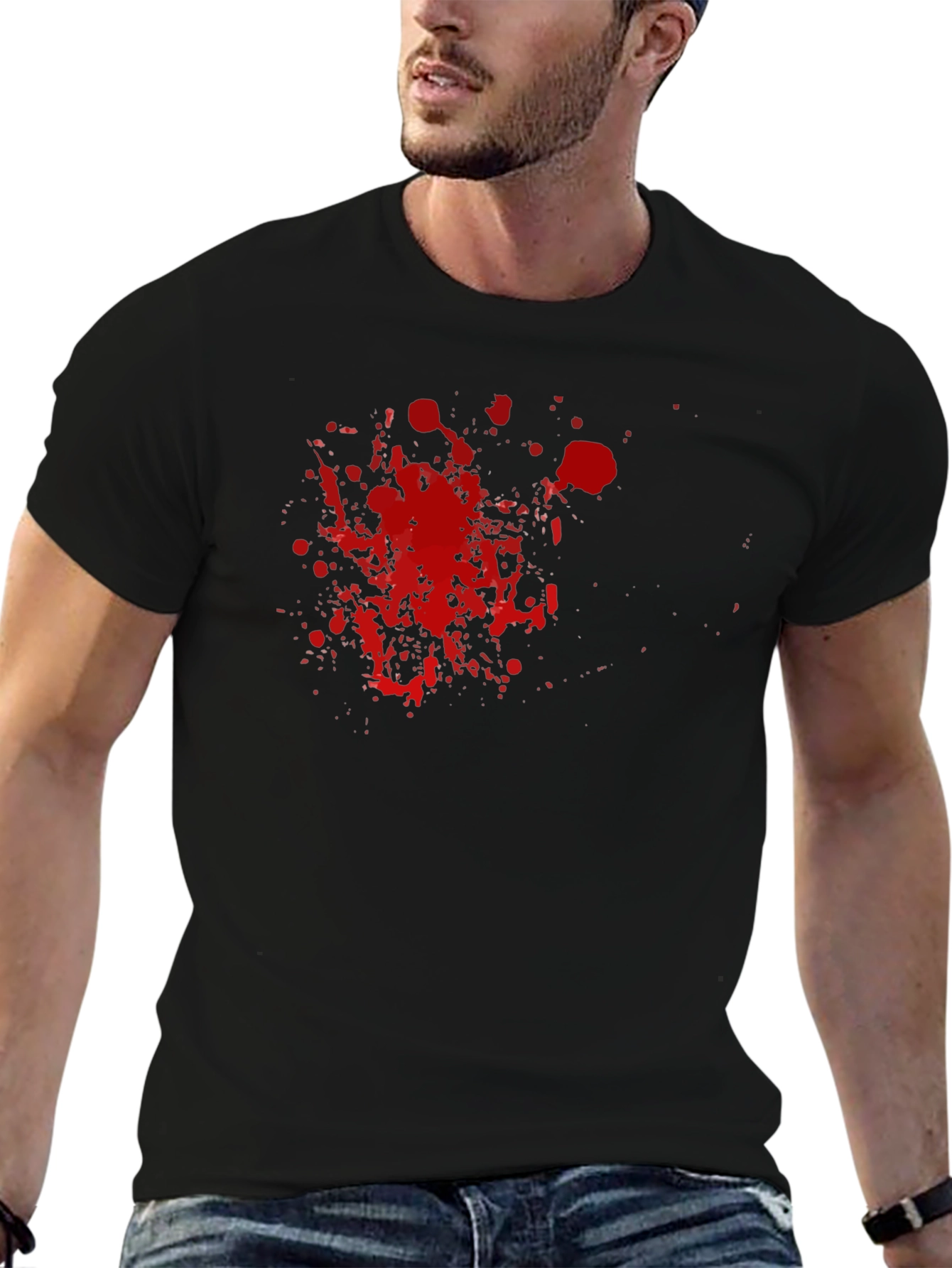 Spatter Print Tee