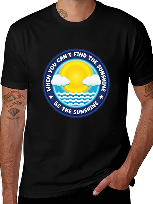 Be The Sunshine Graphic T-Shirt - Positive Vibes Tee