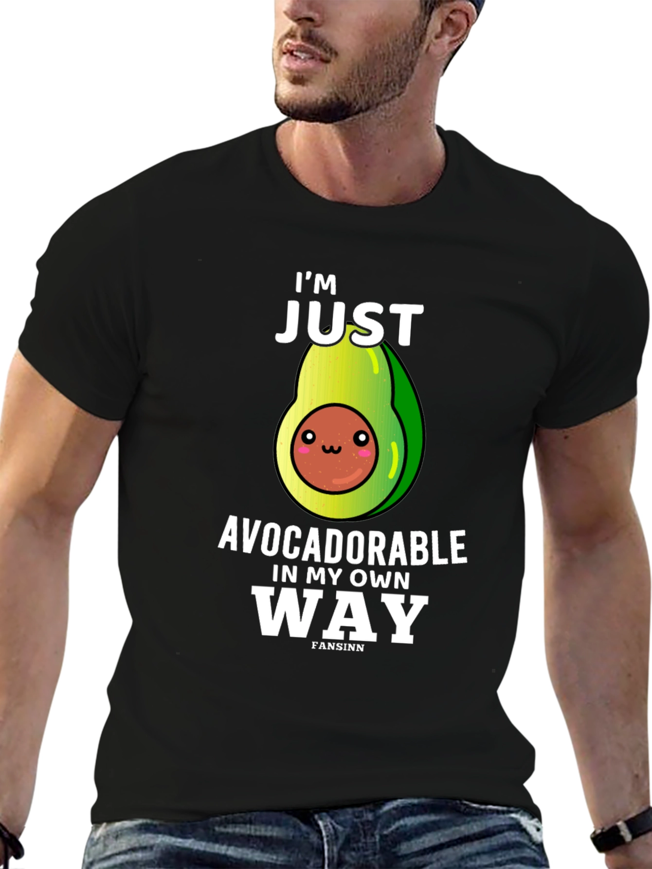 Avocado Pun T-Shirt - Im Just Avocadorable