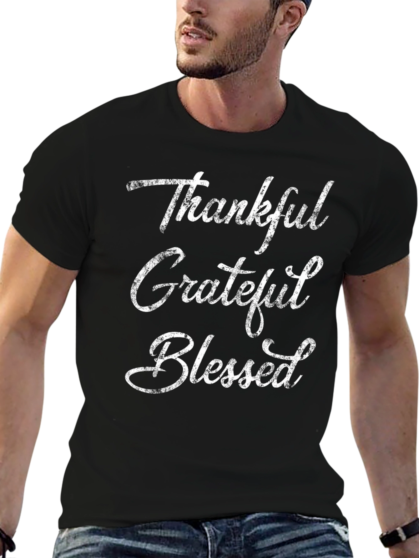 Thankful Grateful Blessed T-Shirt