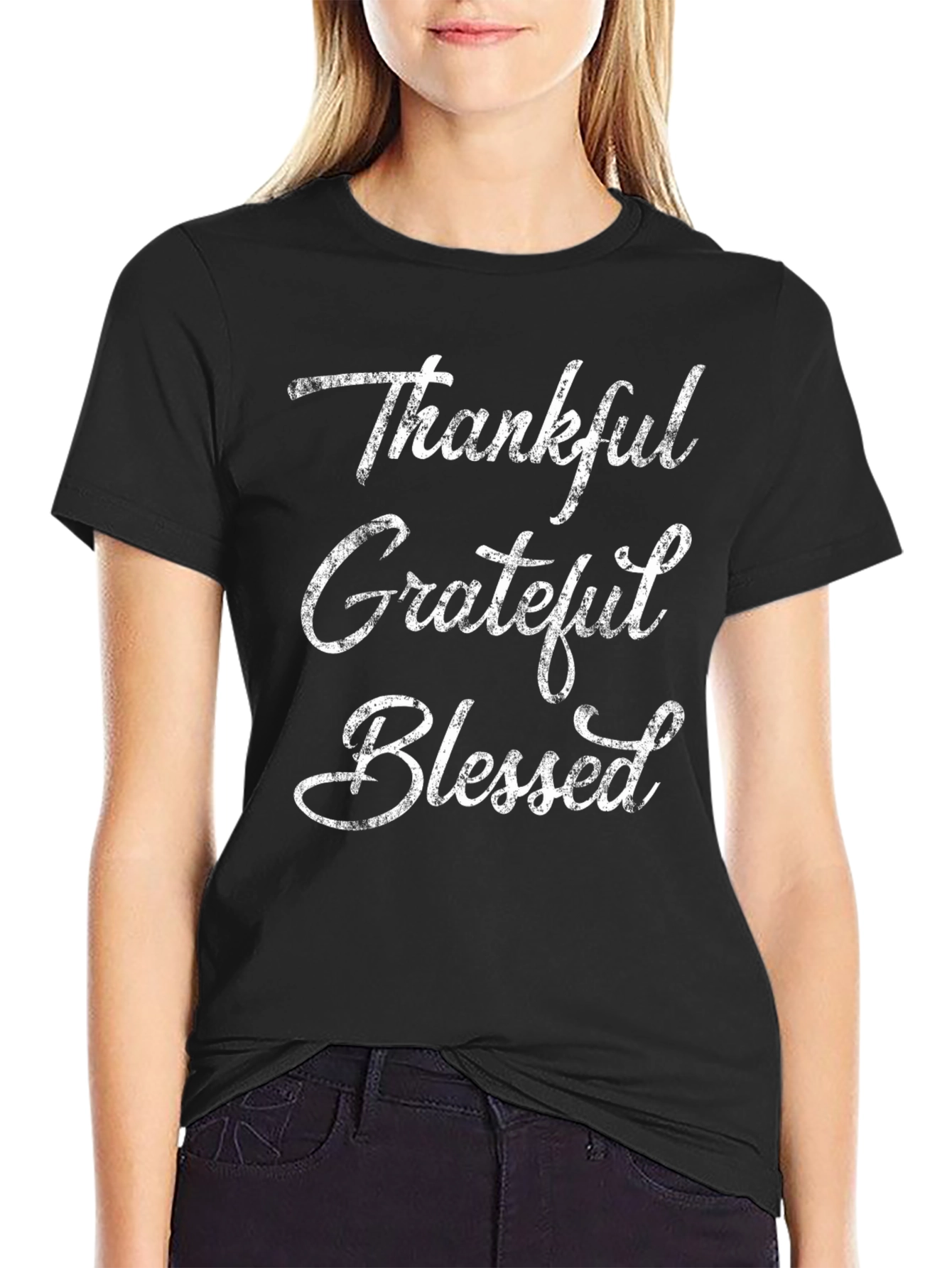 Thankful Grateful Blessed T-Shirt