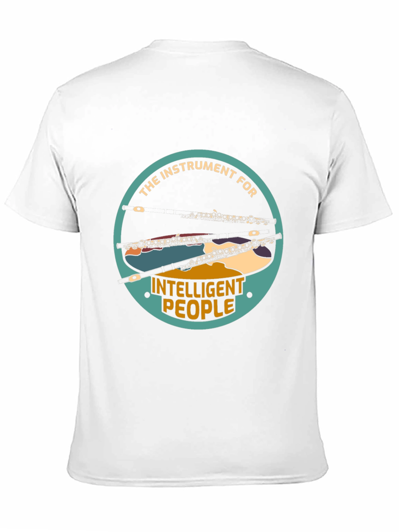 Intelligent People Flute Graphic Tee