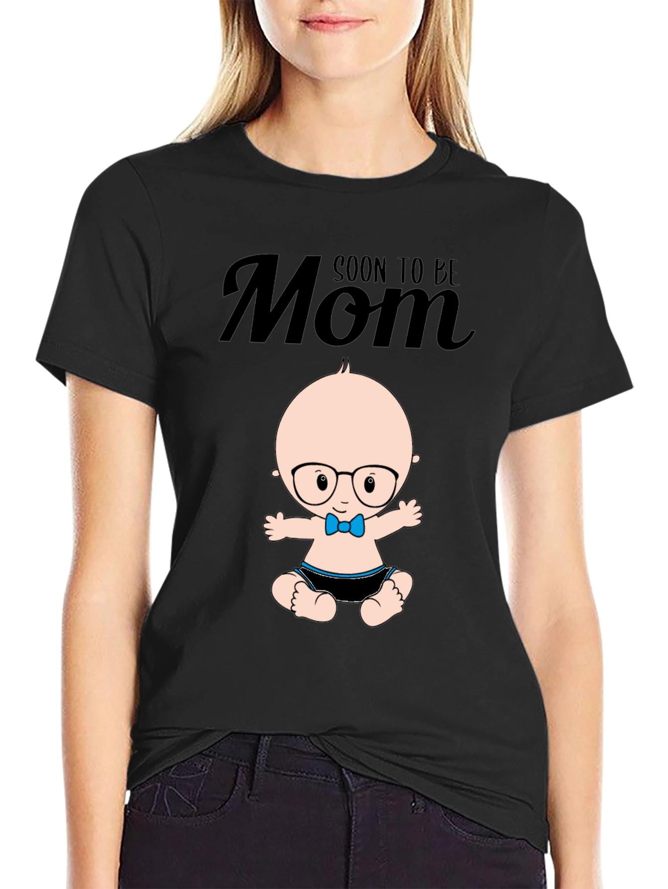 Soon To Be Mom Baby Graphic T-Shirt