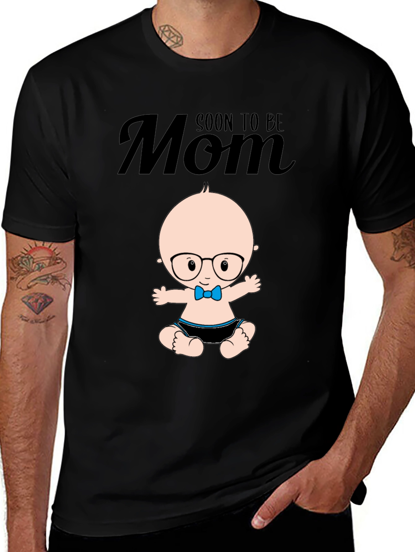 Soon To Be Mom Baby Graphic T-Shirt