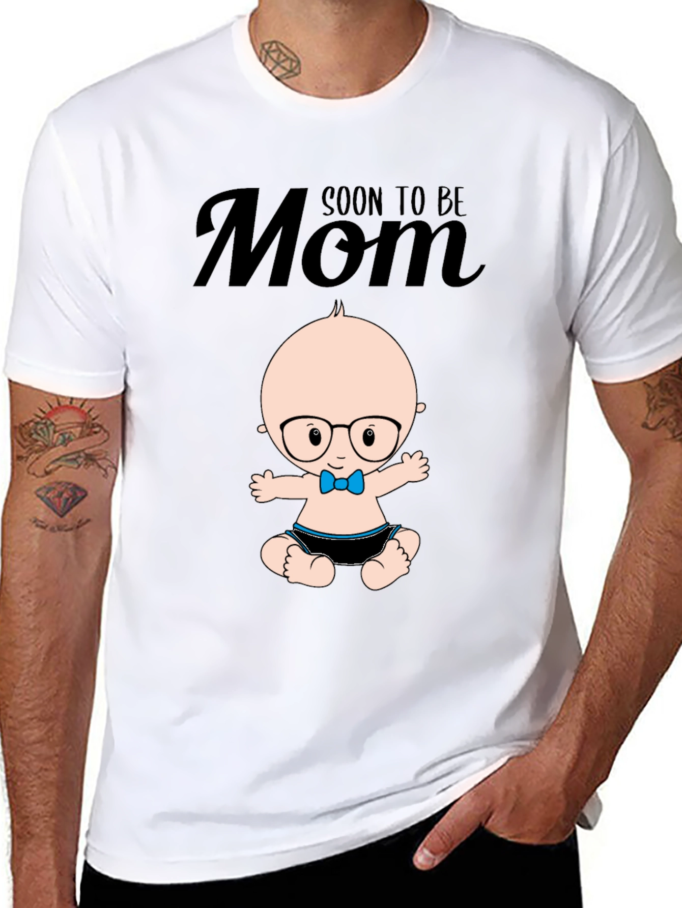 Soon To Be Mom Baby Graphic T-Shirt