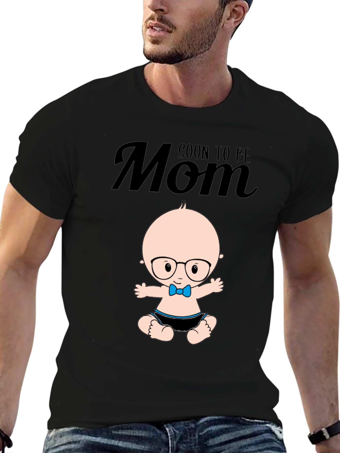 Soon To Be Mom Baby Graphic T-Shirt