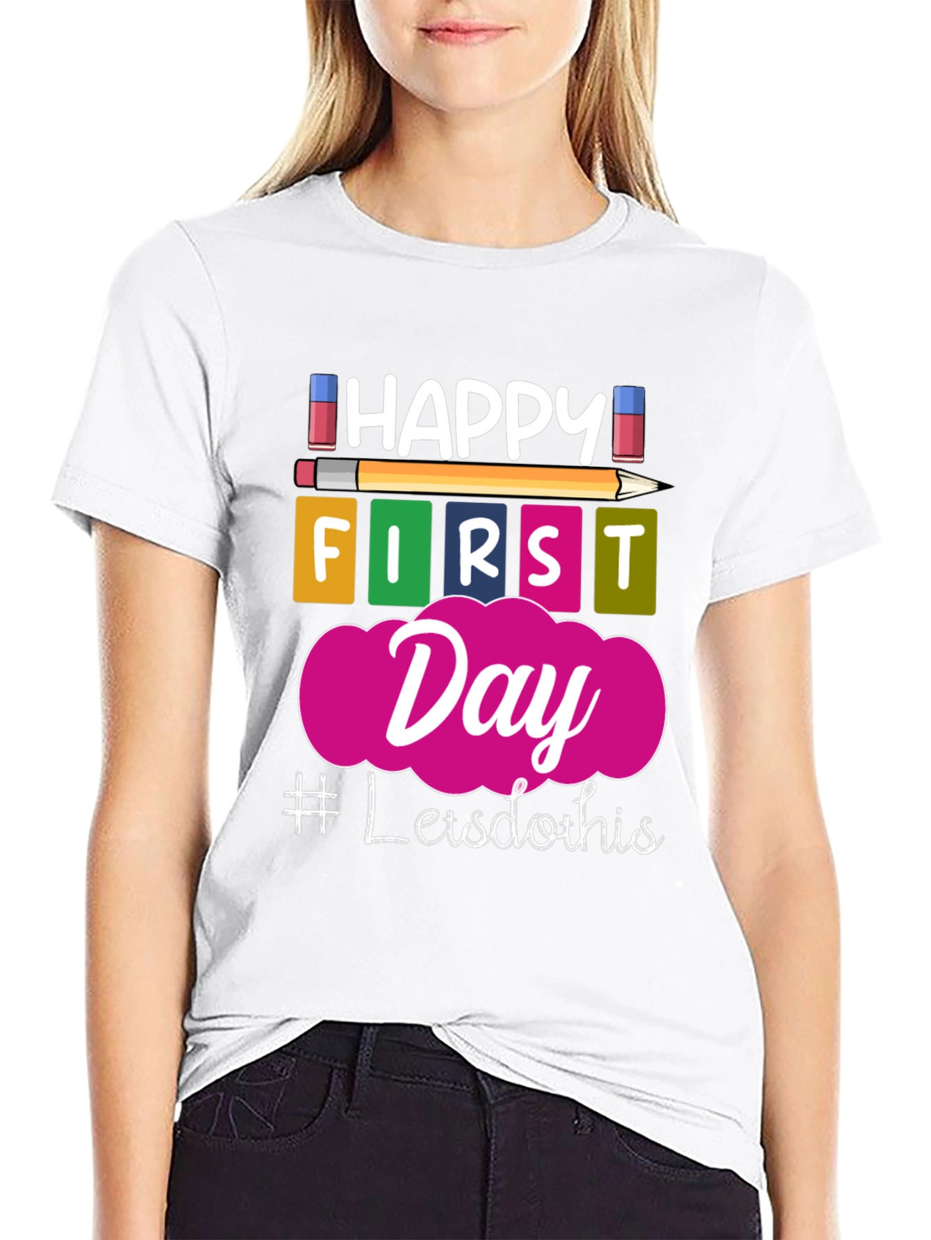 Happy First Day School T-Shirt