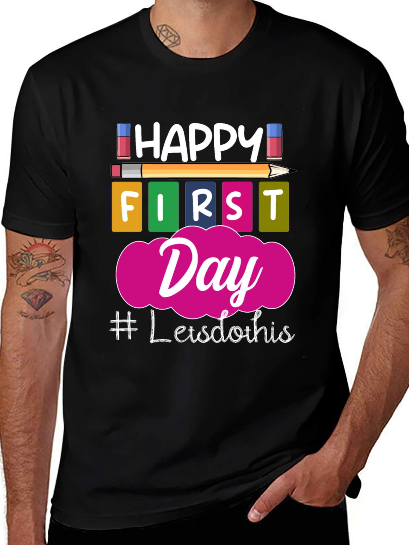 Happy First Day School T-Shirt