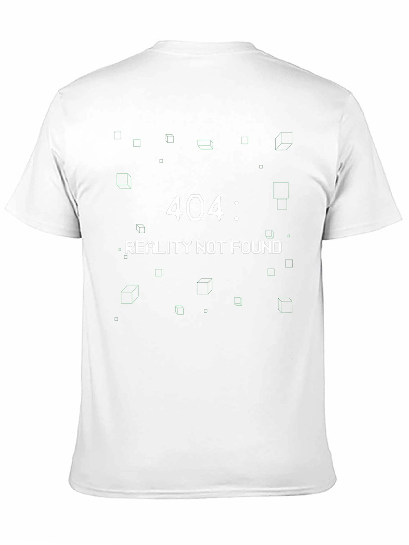 404 Reality Not Found Black T-Shirt