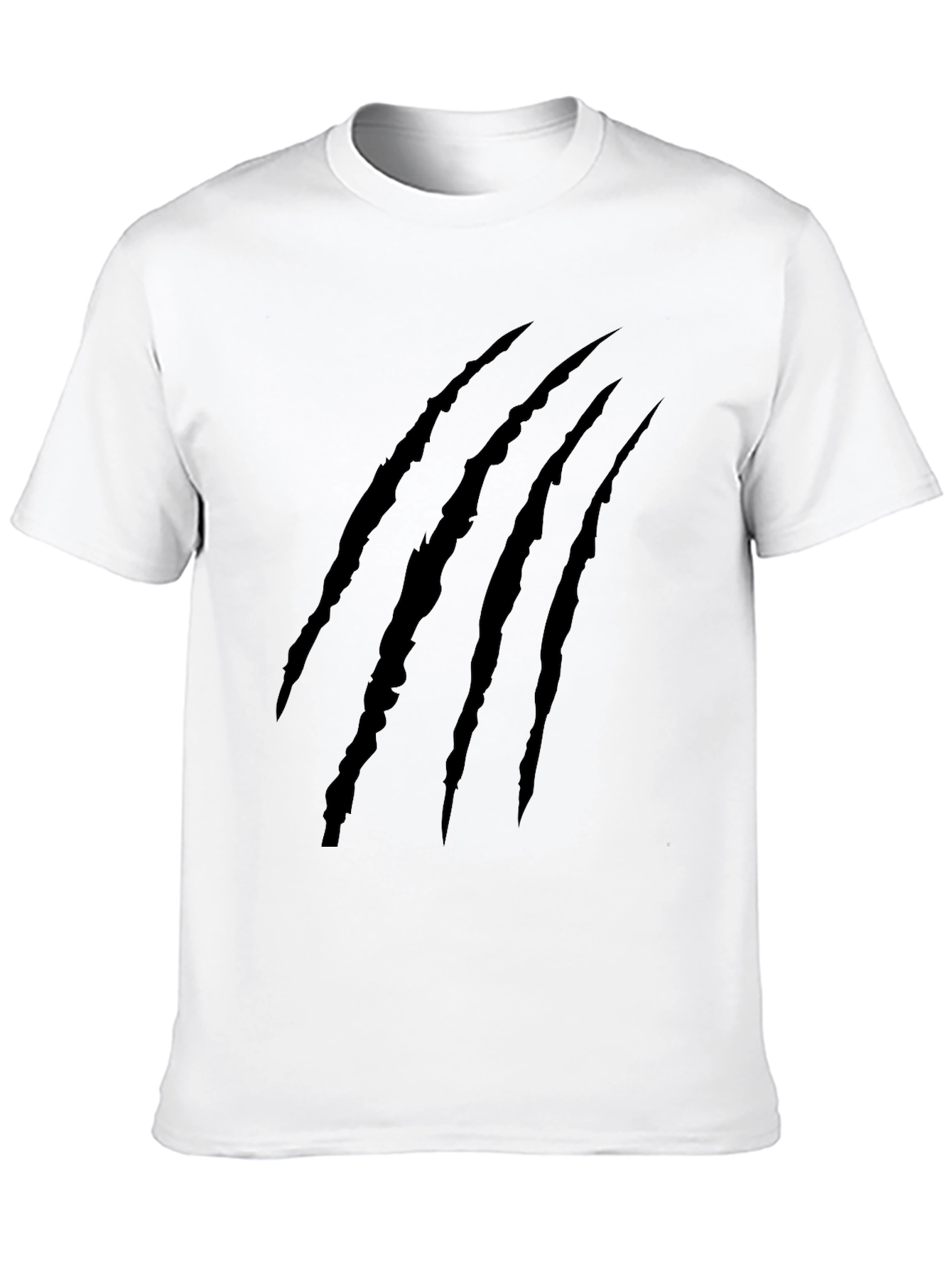 Claw Mark Graphic Tee - Mens Black T-Shirt
