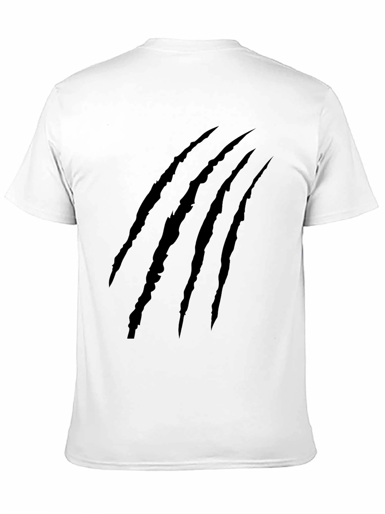 Claw Mark Graphic Tee - Mens Black T-Shirt