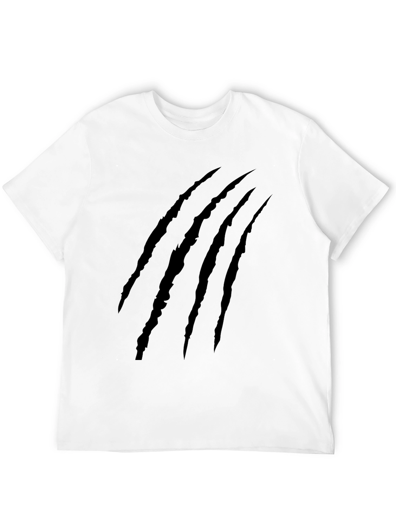 Claw Mark Graphic Tee - Mens Black T-Shirt