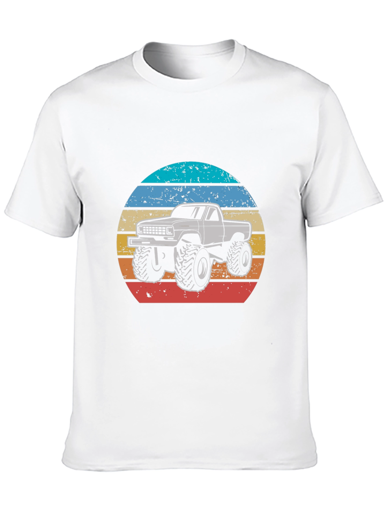 Retro Monster Truck Graphic T-Shirt