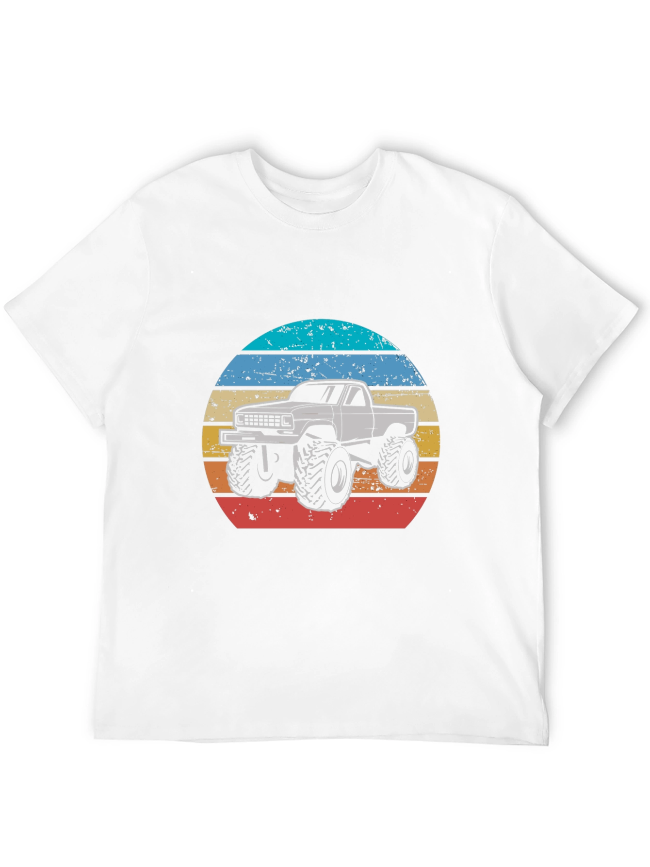 Retro Monster Truck Graphic T-Shirt