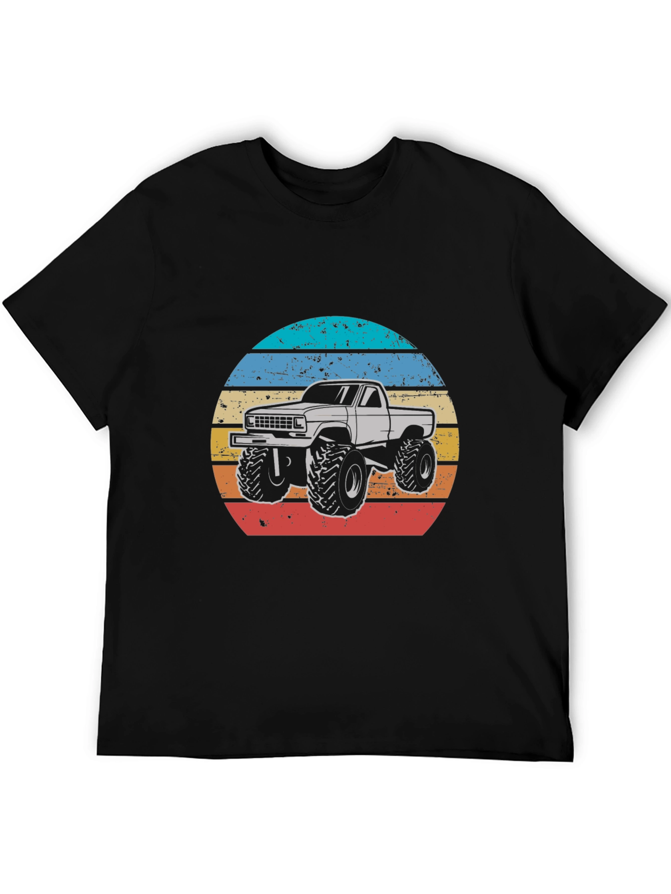 Retro Monster Truck Graphic T-Shirt