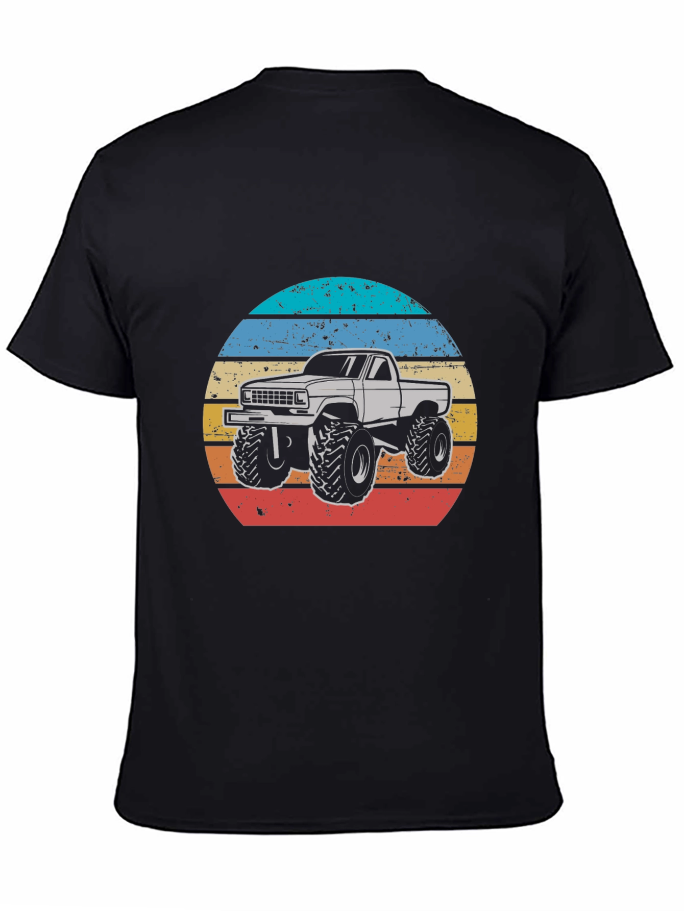 Retro Monster Truck Graphic T-Shirt