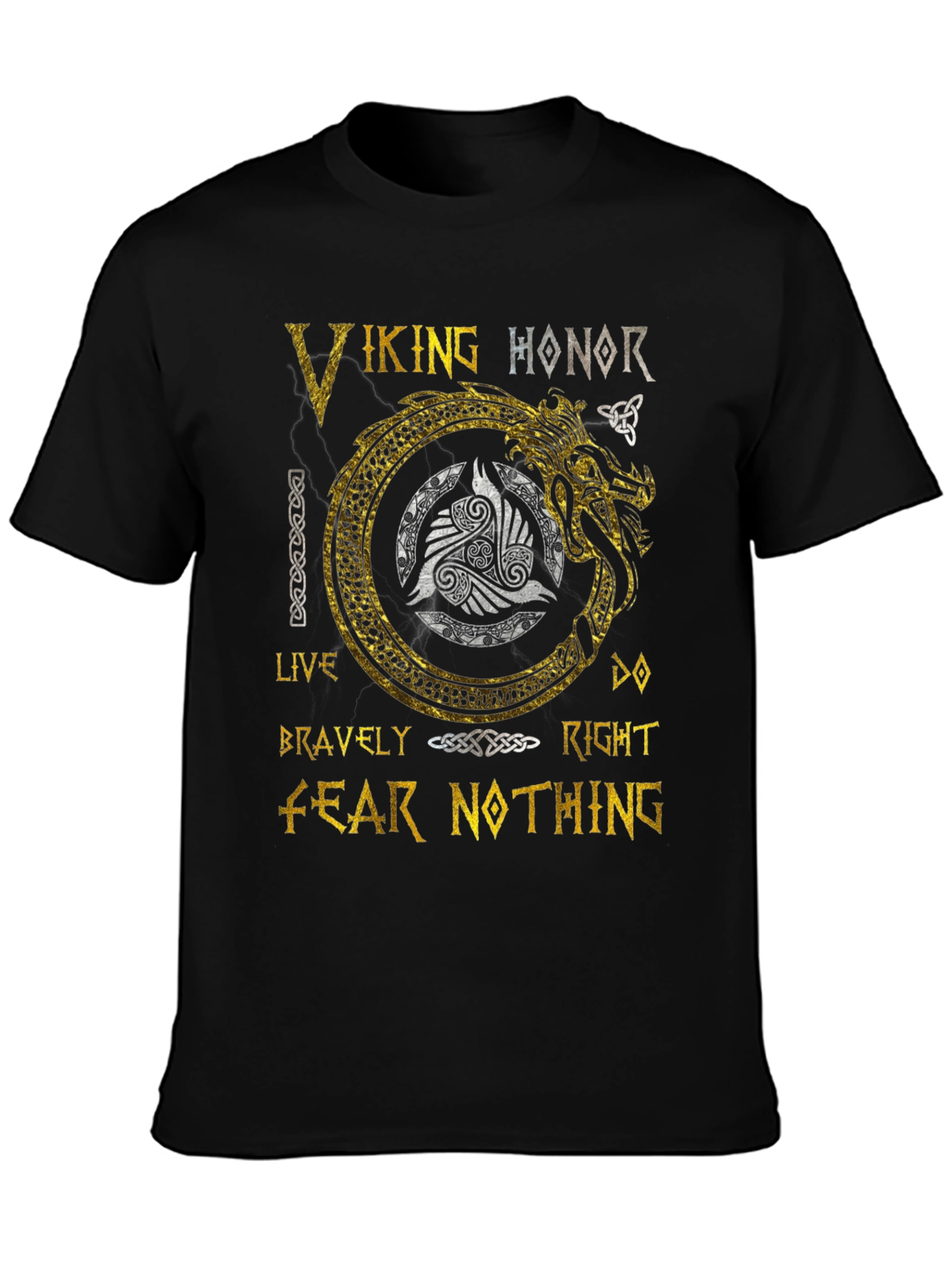 Viking Honor Dragon T-Shirt