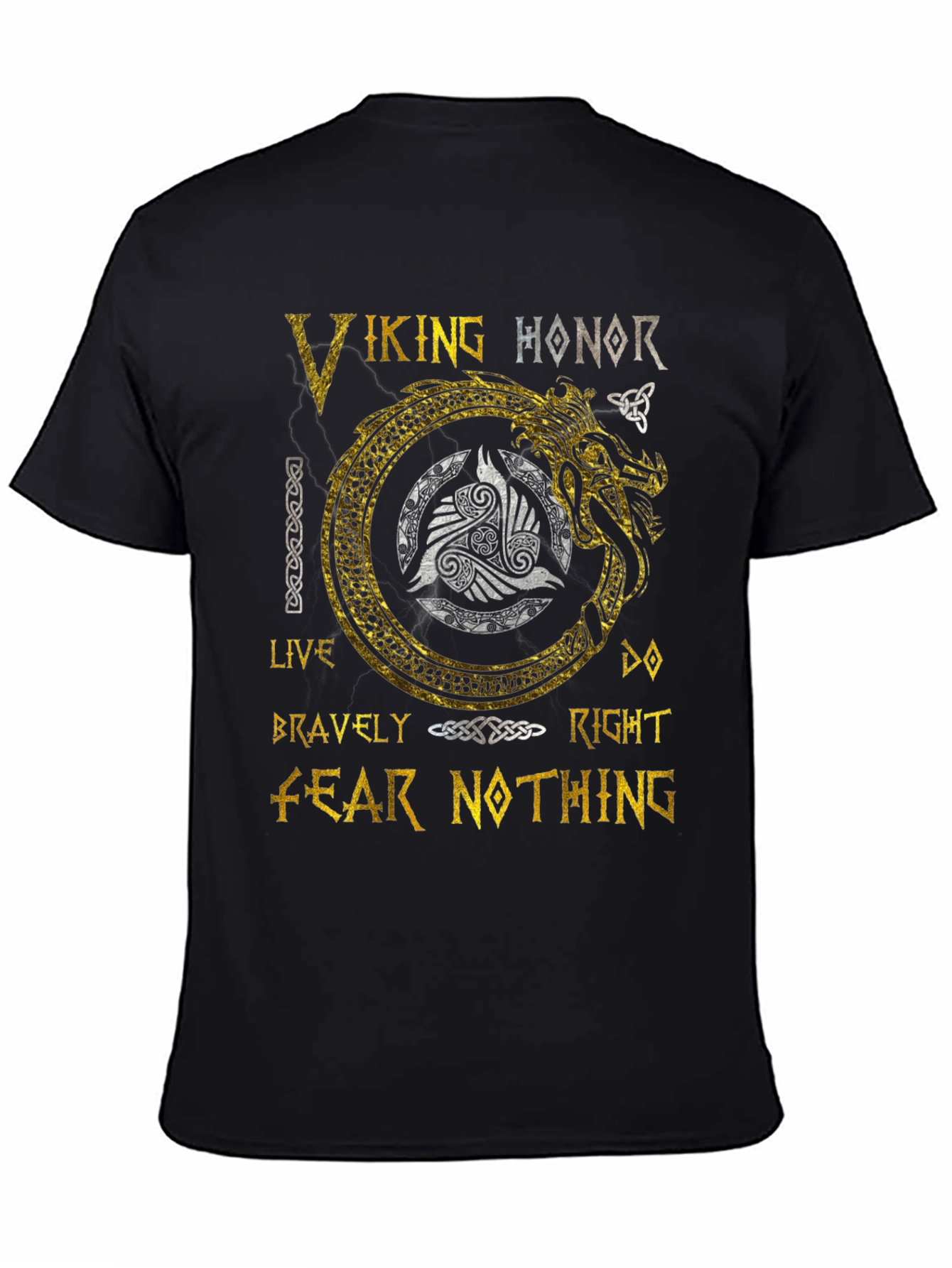 Viking Honor Dragon T-Shirt