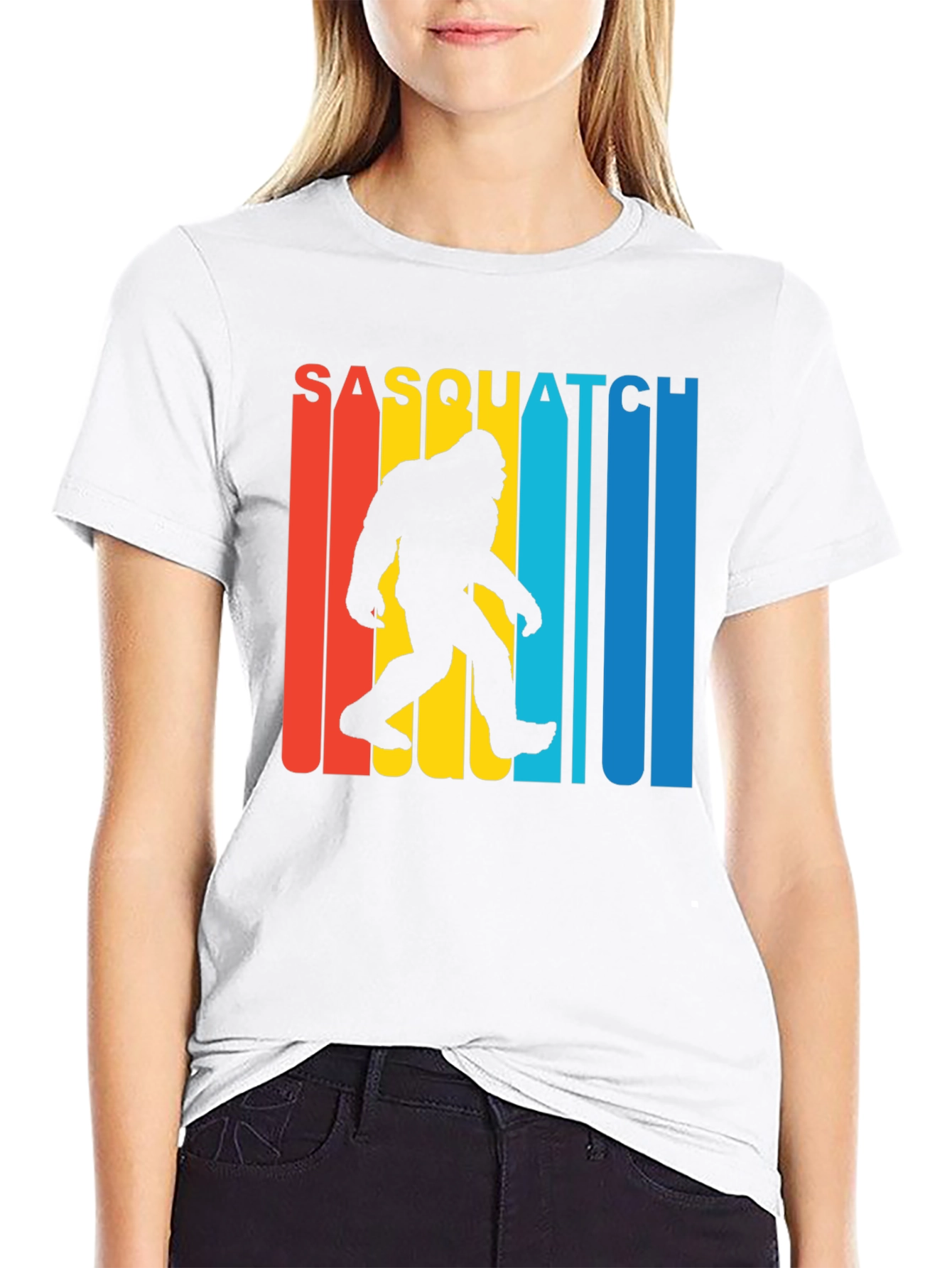 Sasquatch T-Shirt - Retro Bigfoot Graphic Tee