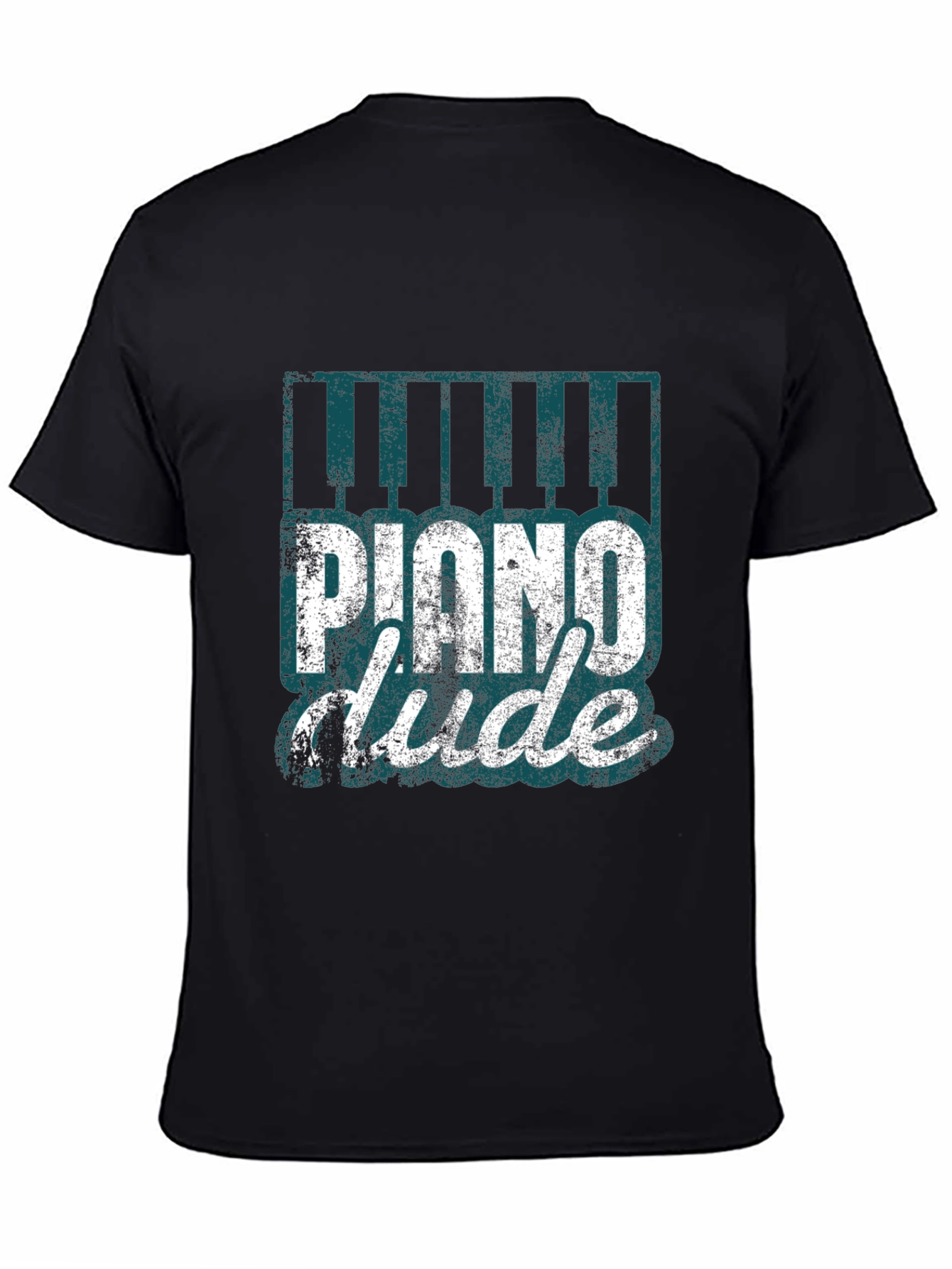 Piano Dude Graphic Tee - Music Lovers T-Shirt