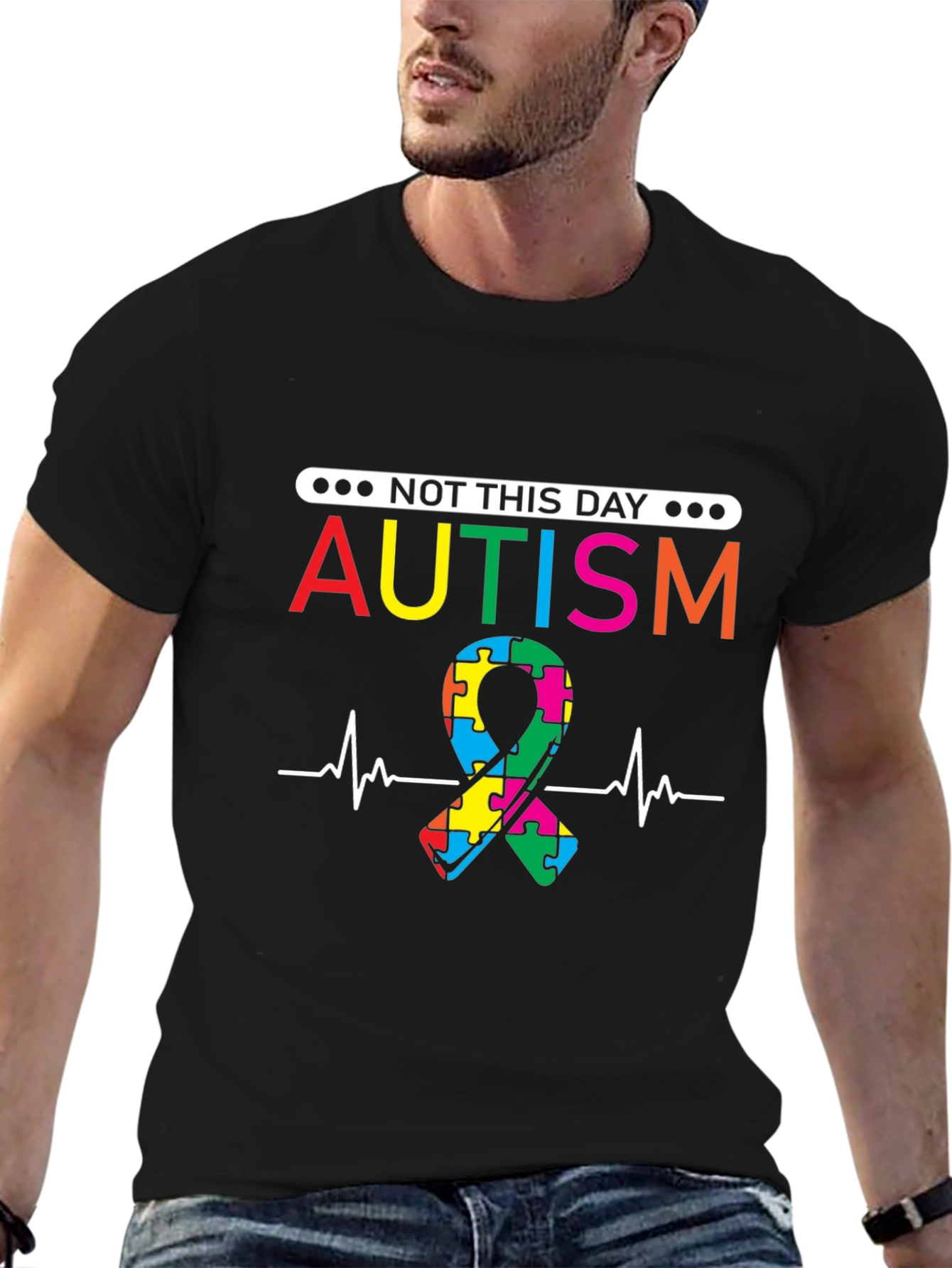 Autism Awareness T-Shirt - Not This Day