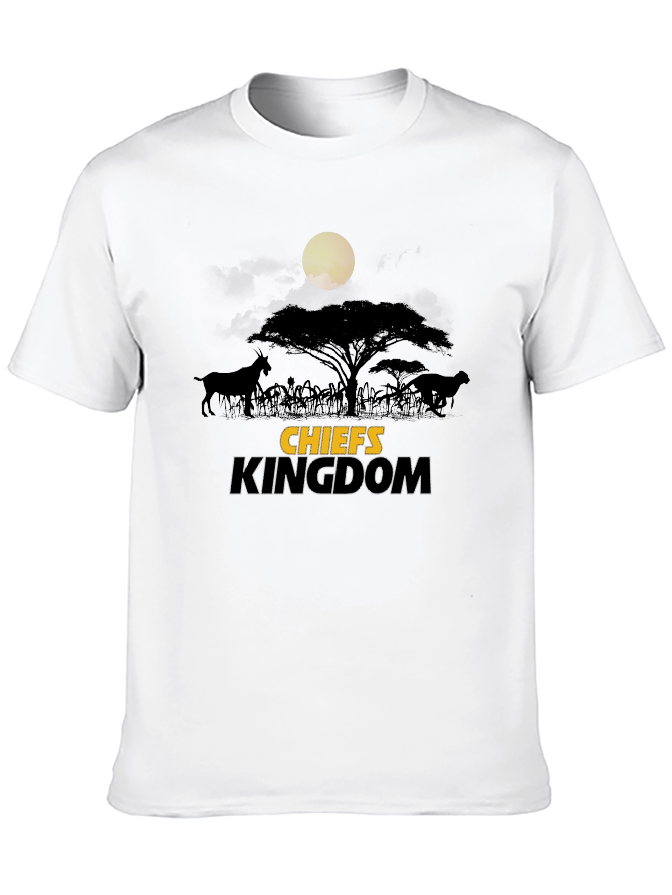 Chiefs Kingdom Graphic T-Shirt - Black