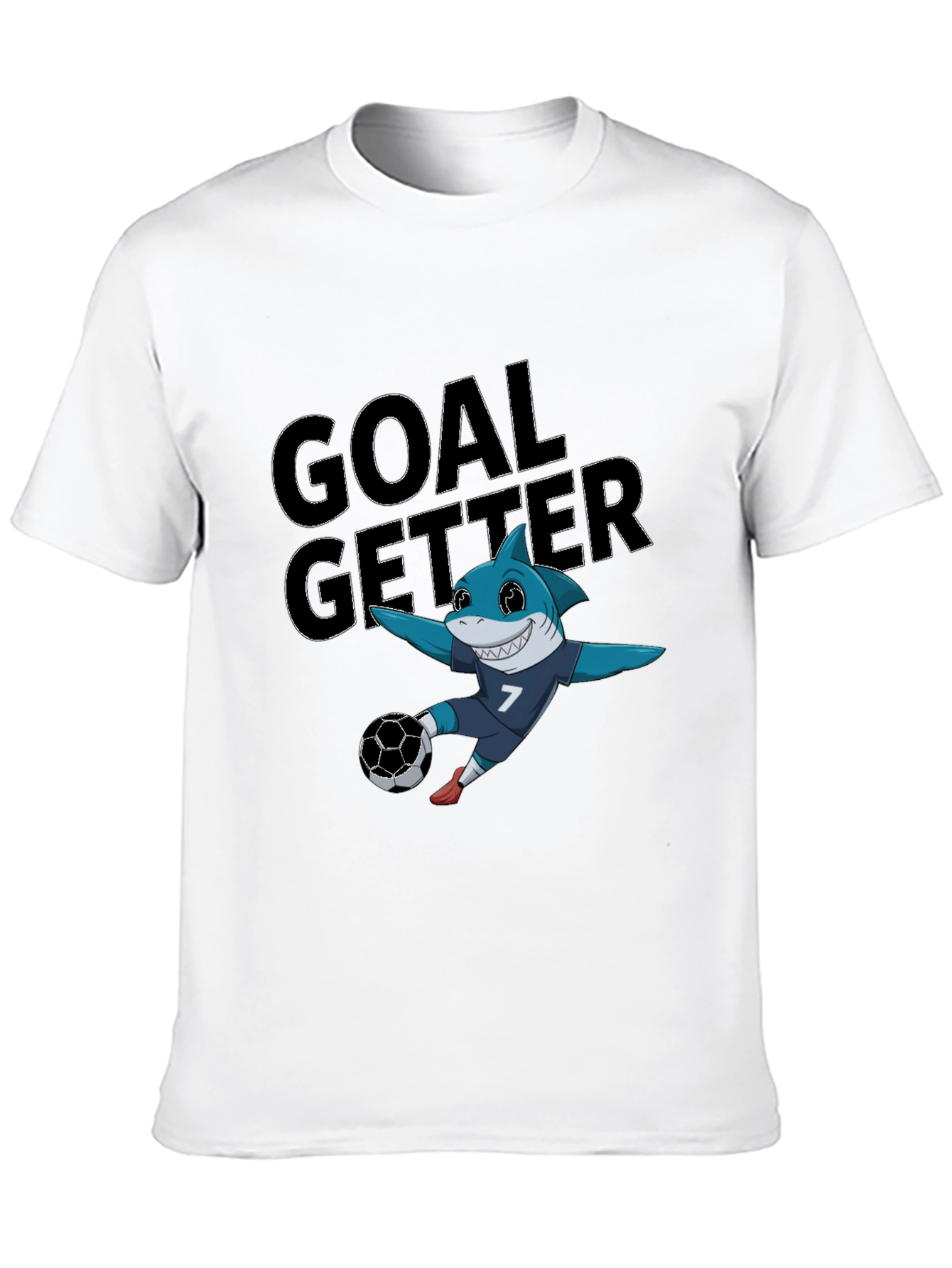 Goal Getter Shark Soccer T-Shirt
