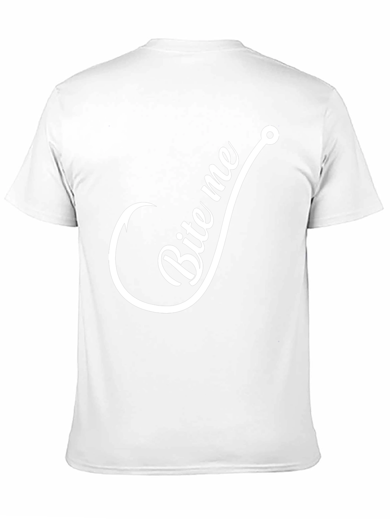 Bite Me Fishing Hook Graphic Tee