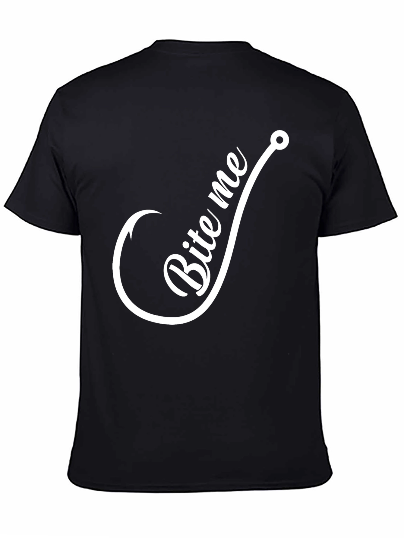 Bite Me Fishing Hook Graphic Tee