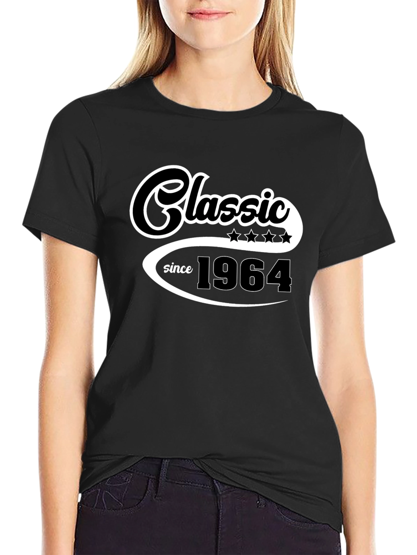 Classic Since 1964 Black Graphic Tee