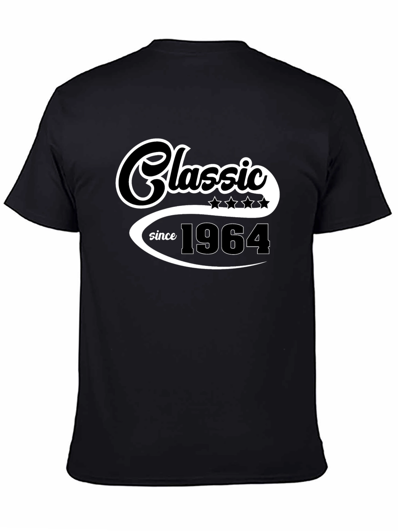 Classic Since 1964 Black Graphic Tee