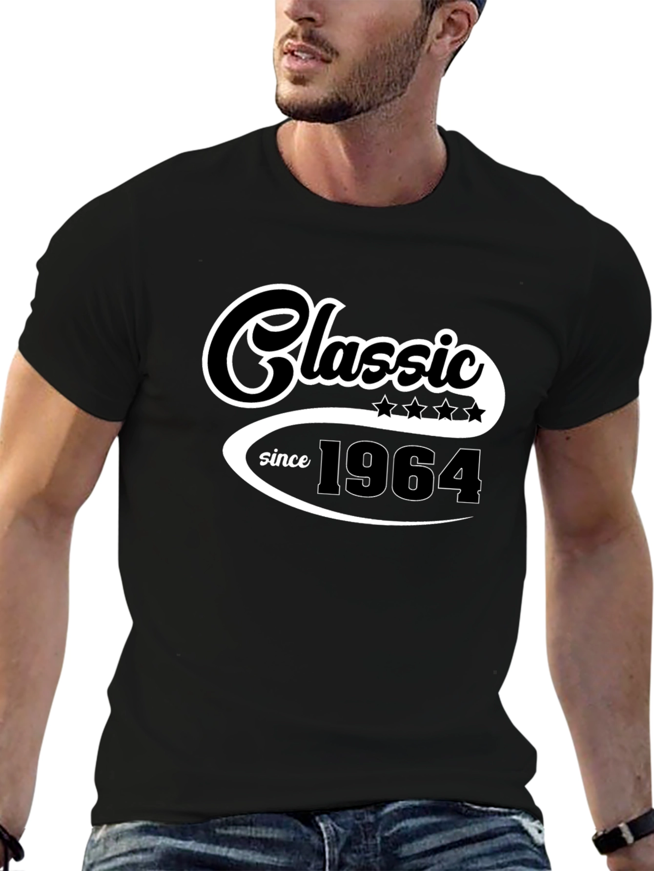 Classic Since 1964 Black Graphic Tee