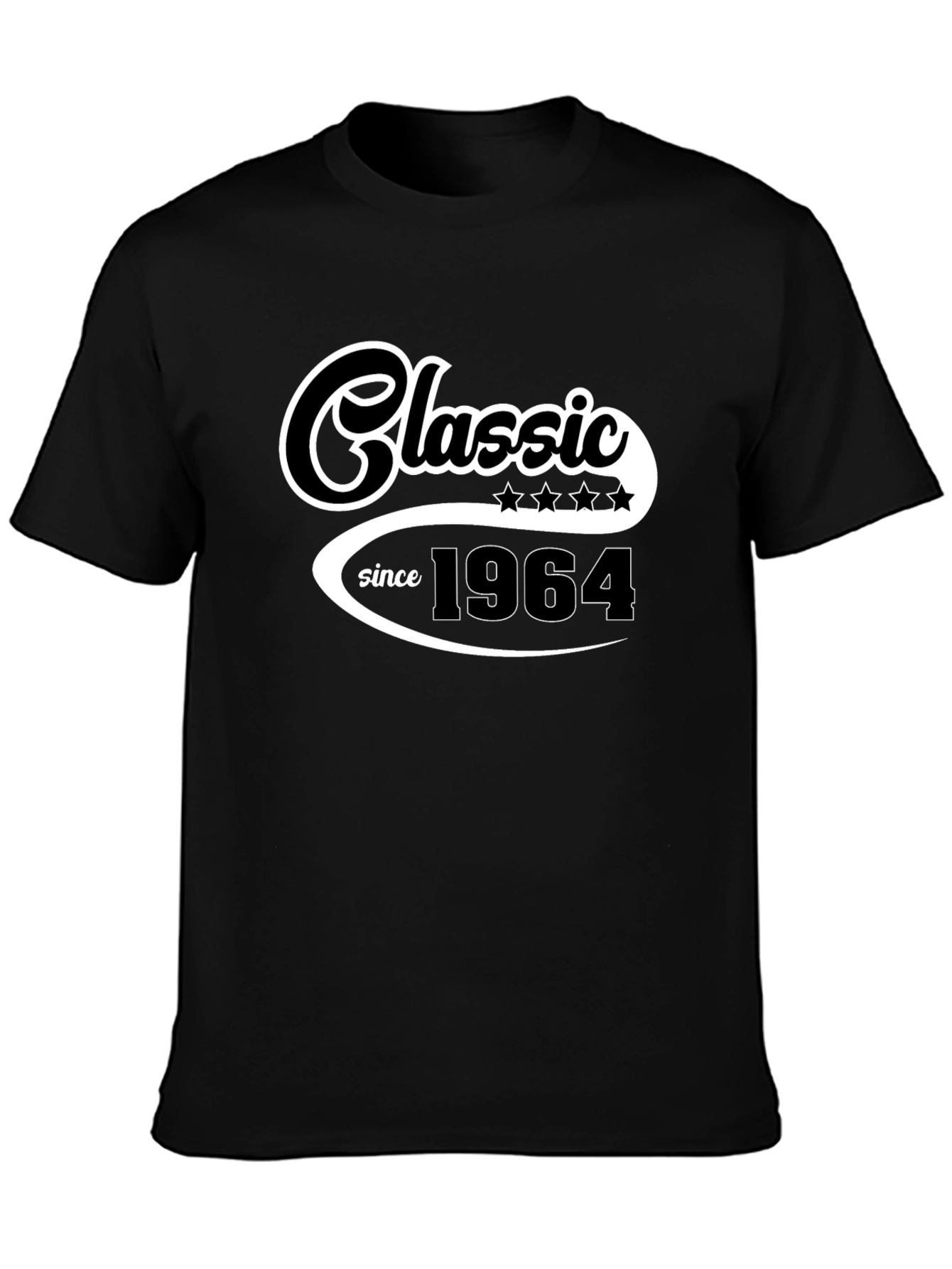 Classic Since 1964 Black Graphic Tee