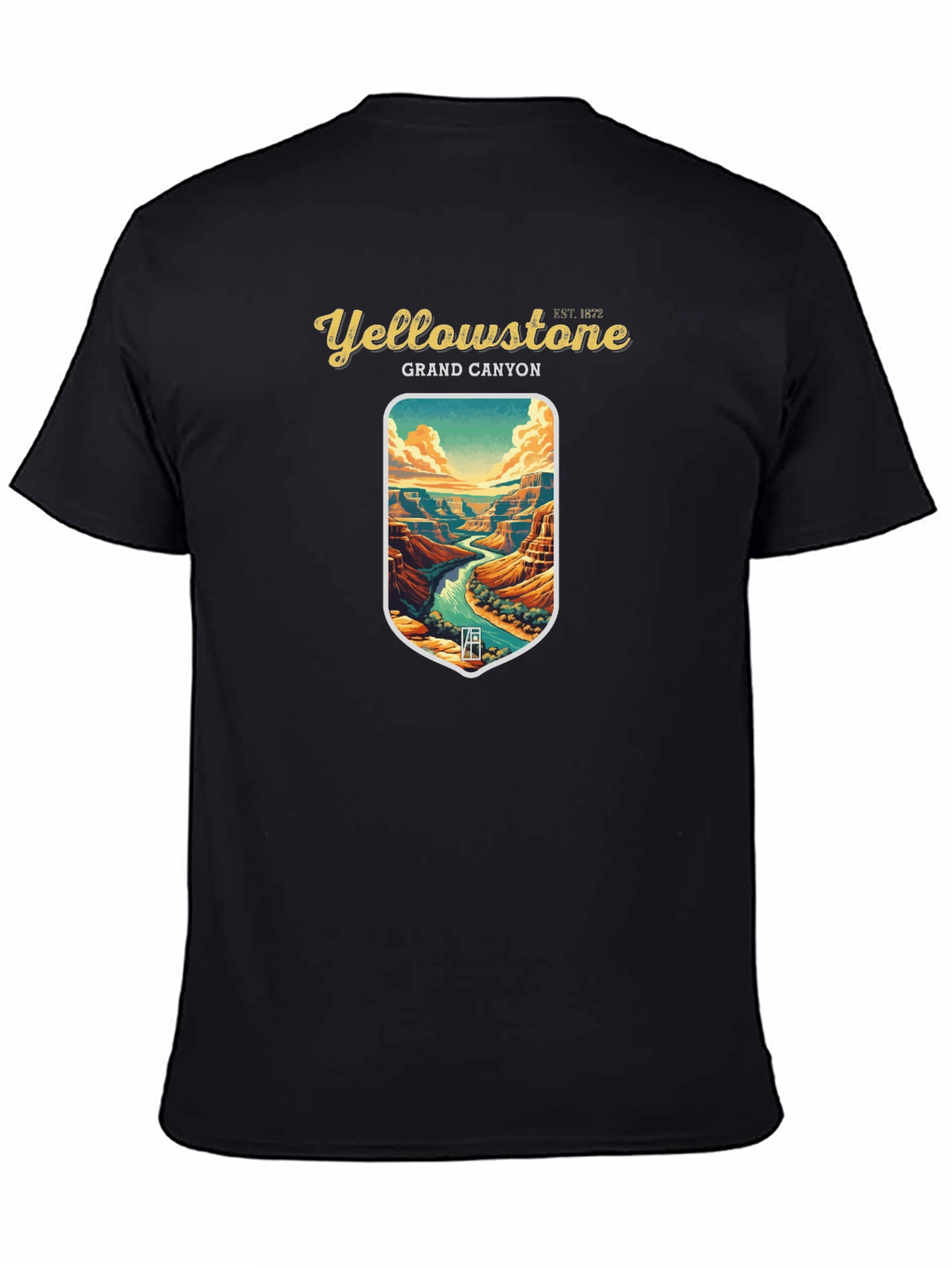Yellowstone Grand Canyon Graphic T-Shirt