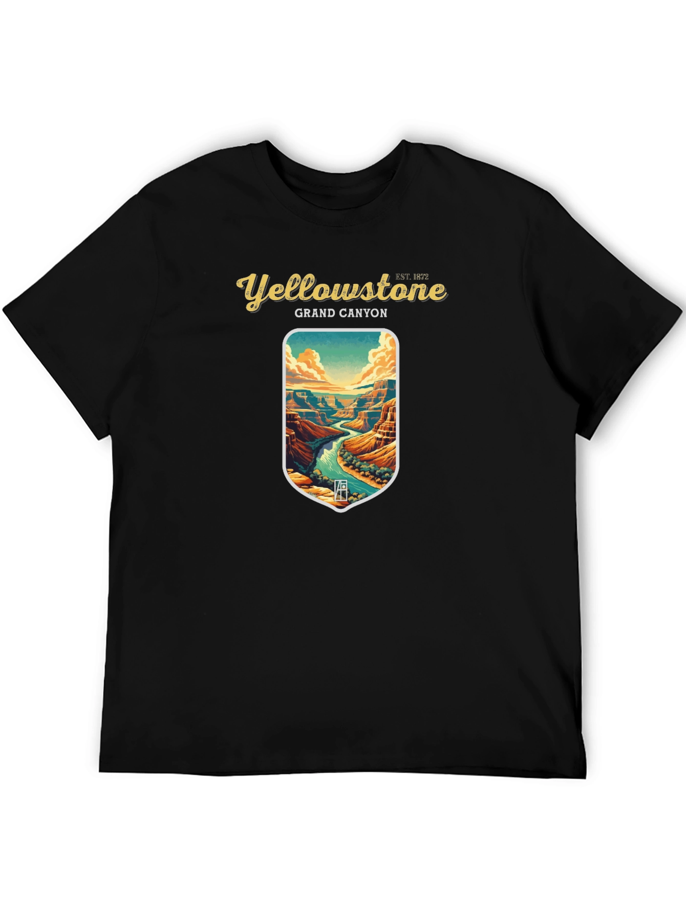 Yellowstone Grand Canyon Graphic T-Shirt