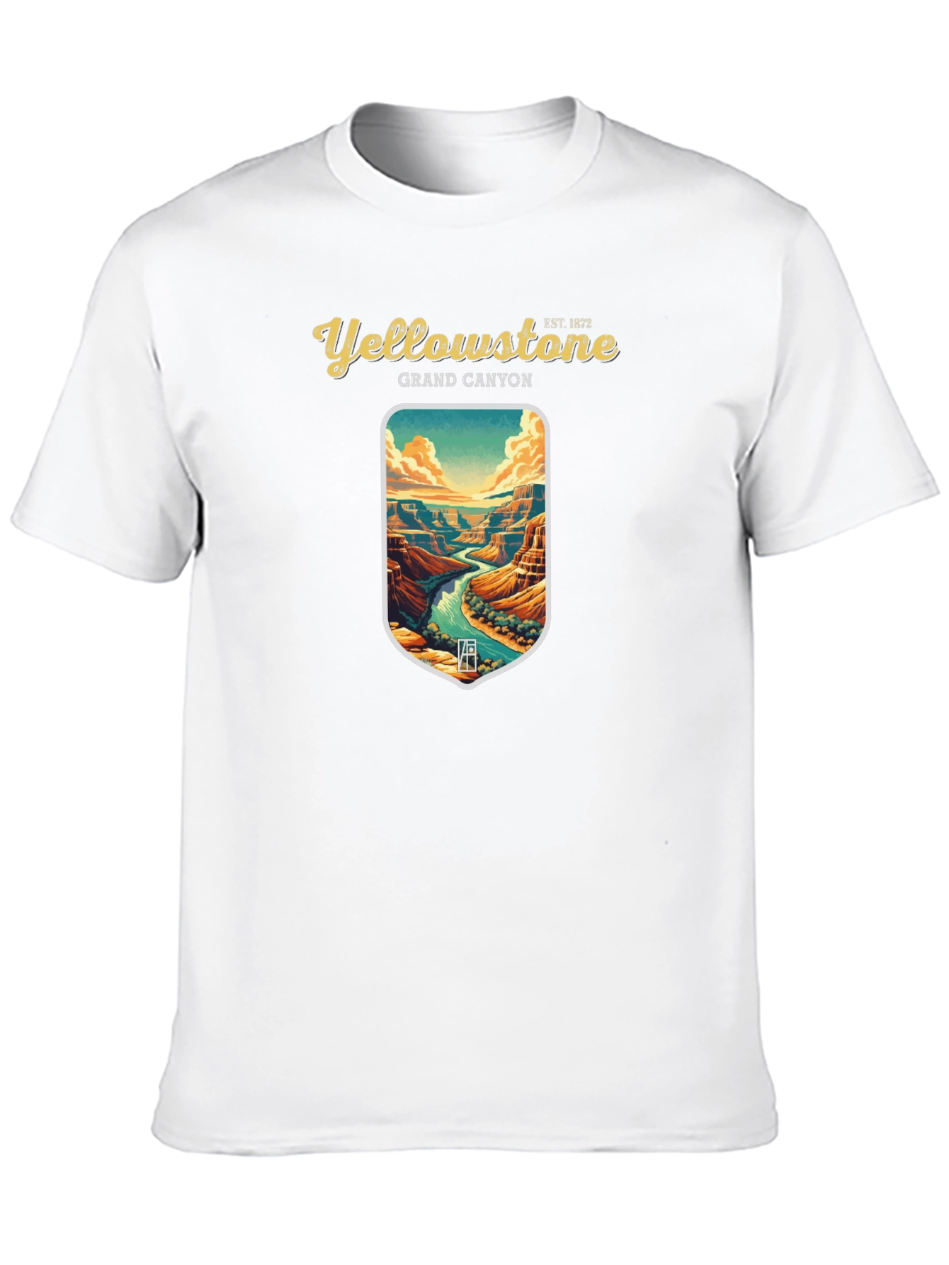 Yellowstone Grand Canyon Graphic T-Shirt